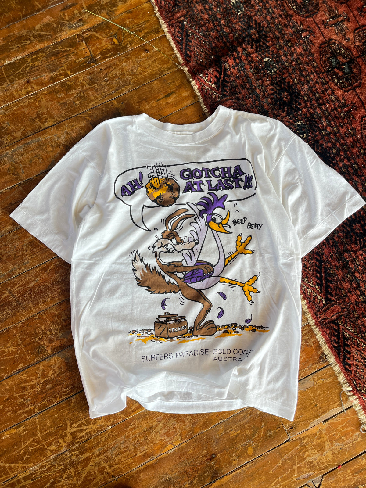 Vintage Wile E. Coyote & Road Runner Parody (M)