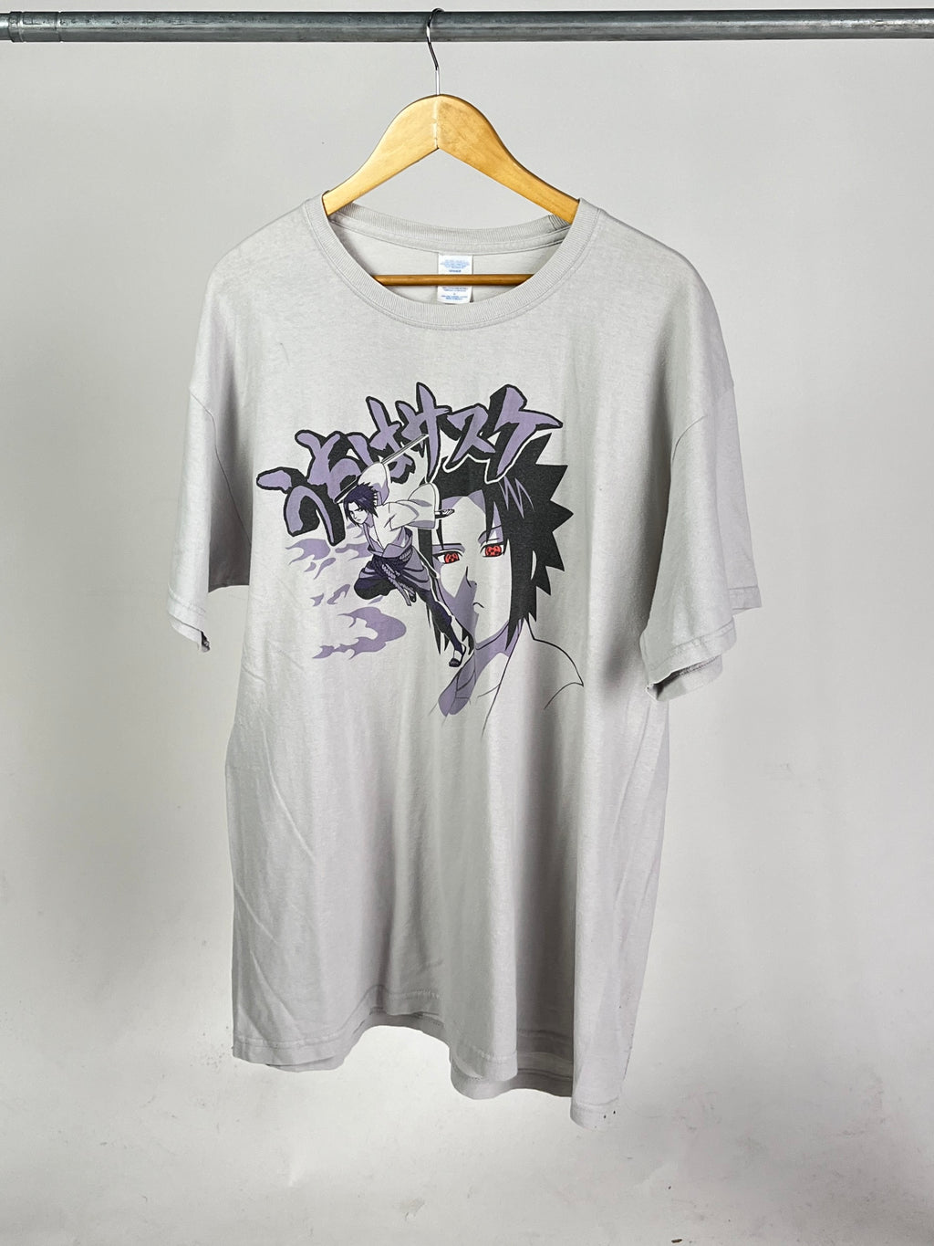 Vintage Uchiha Sasuke T Shirt (XL)