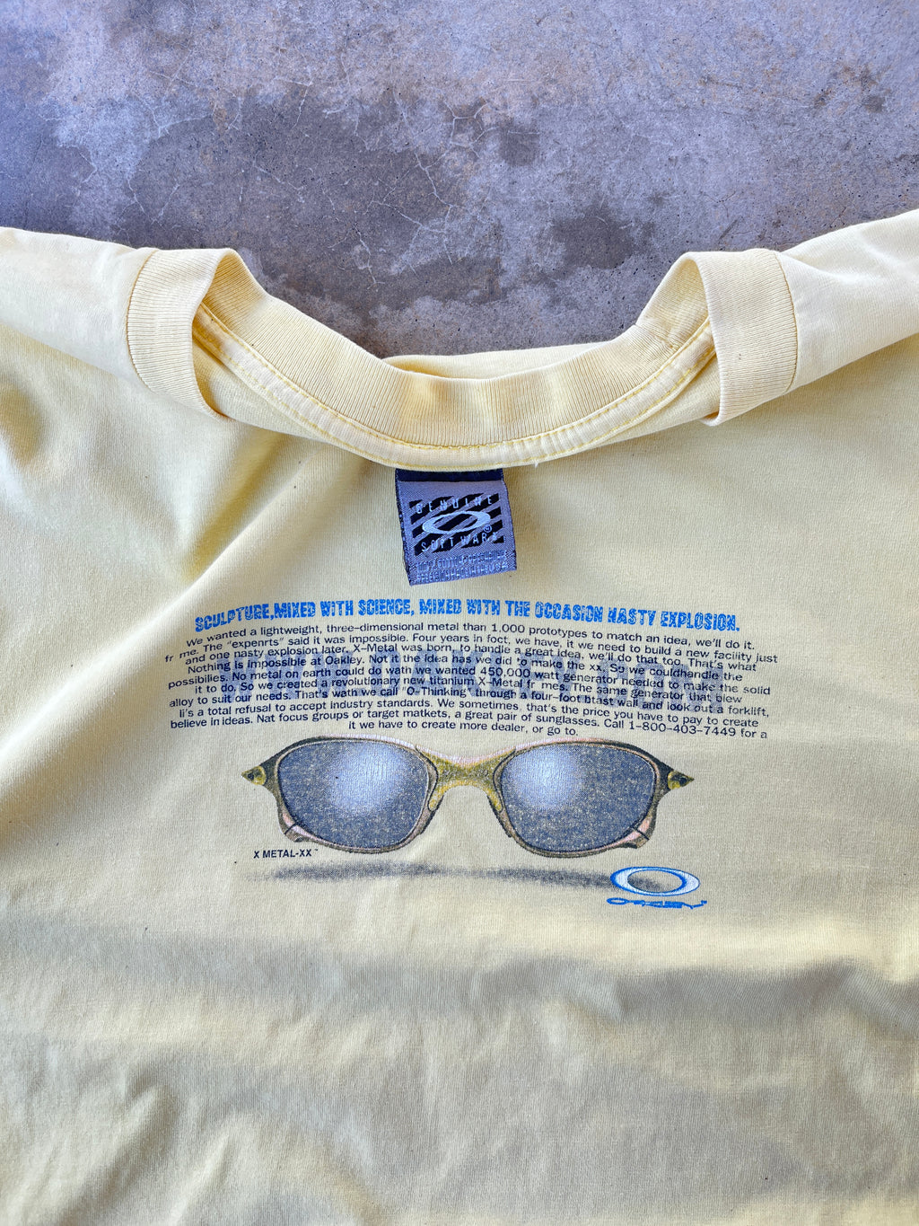 Vintage 00s Oakley X-Metal-XX Asian Bootleg Shirt