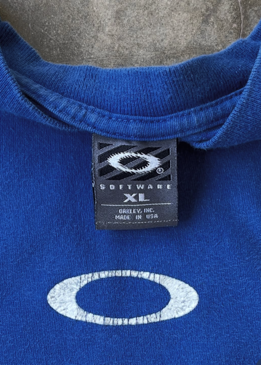 Vintage 90s Oakley Software Mid Ellipse
