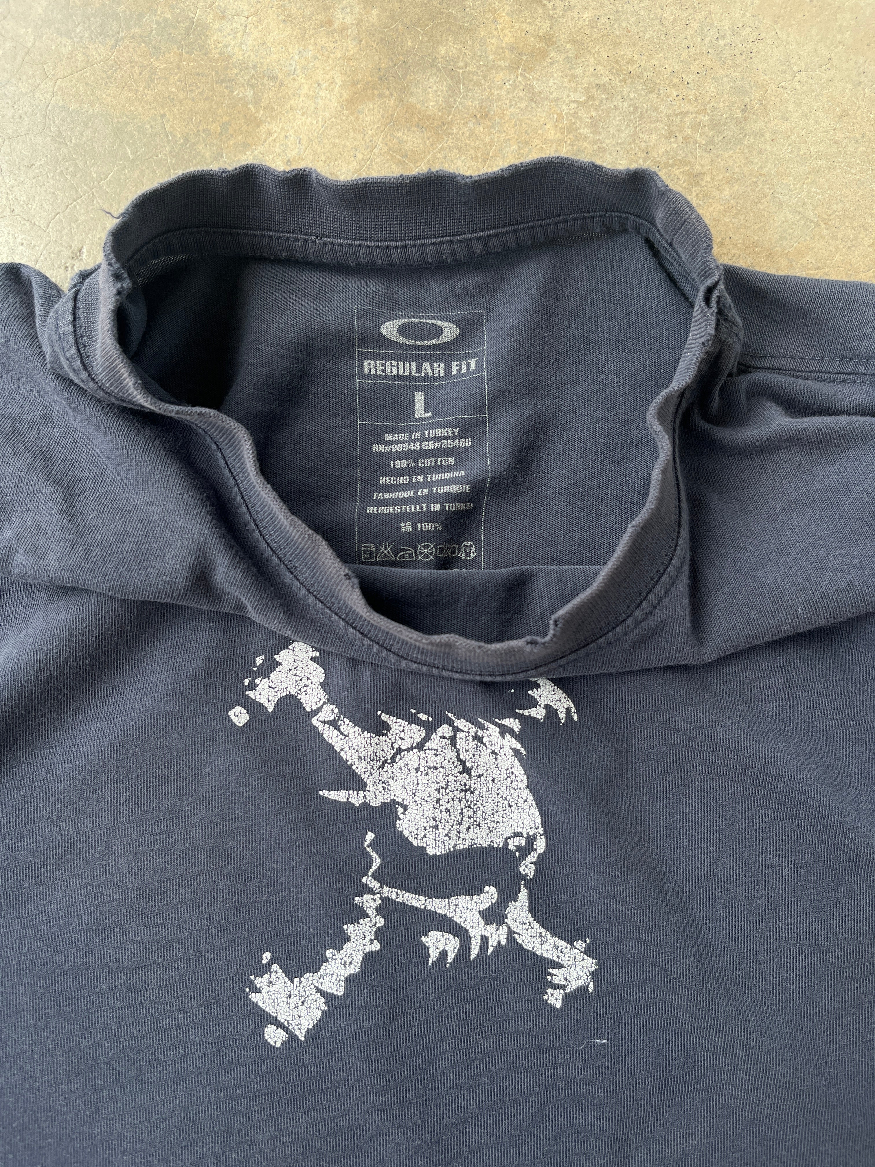 Faded and Distressed 00s Oakley Skull