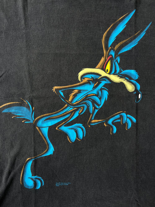 1994 Wile E. Coyote Black out T Shirt