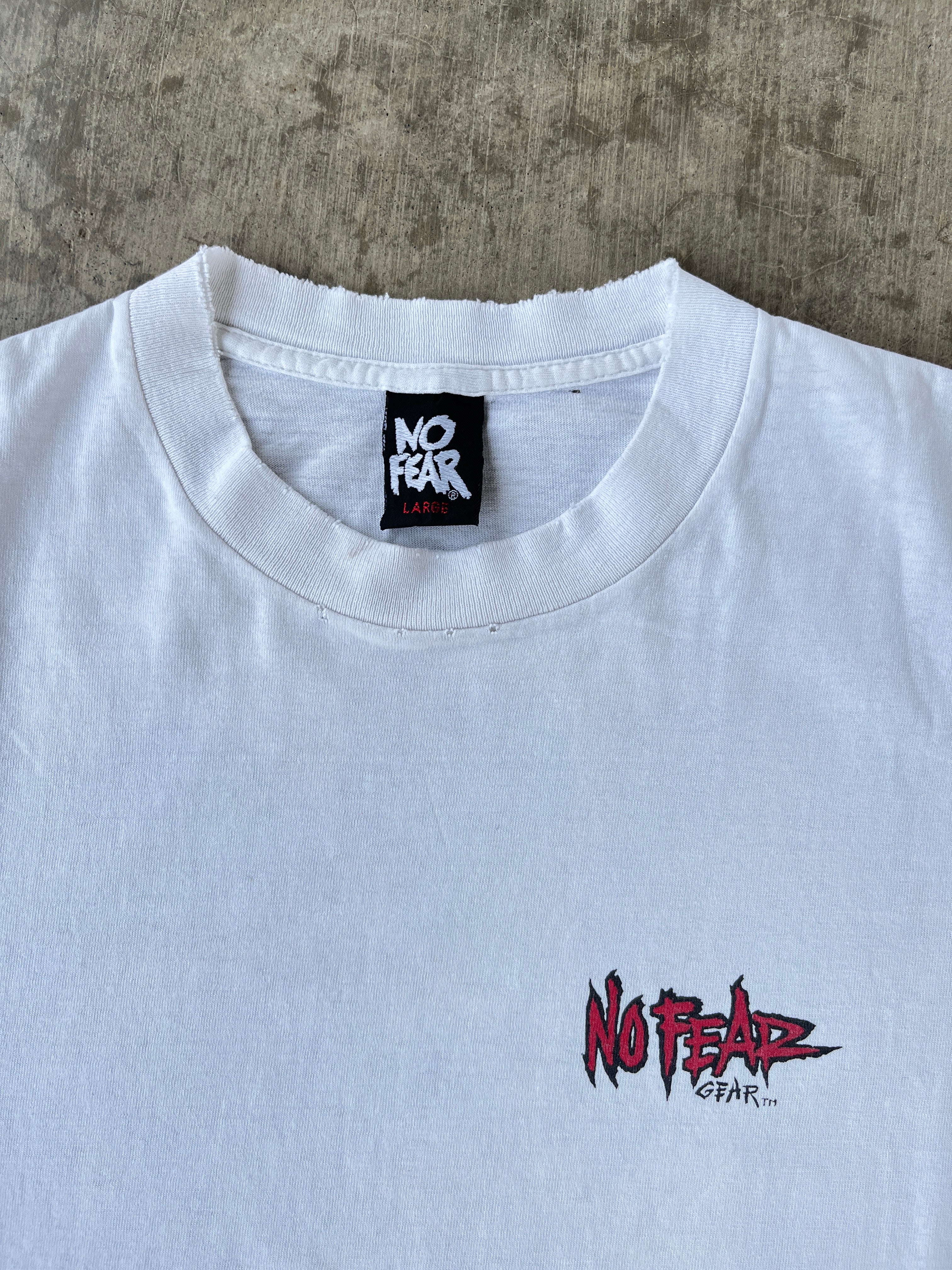 Vintage No Fear Stickball T Shirt