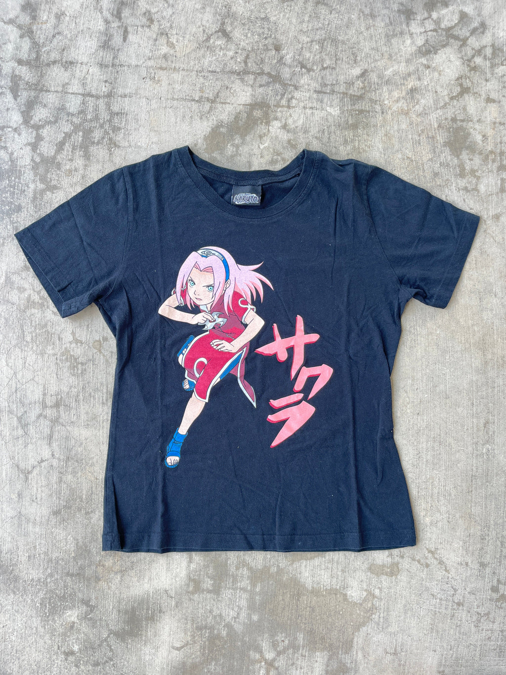 Vintage Haruno Sakura Baby Tee (S)