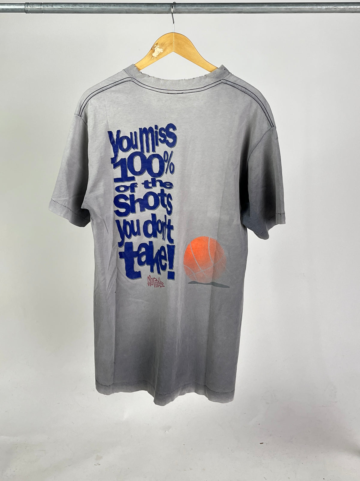 Vintage No Fear Basketball T Shirt (L)