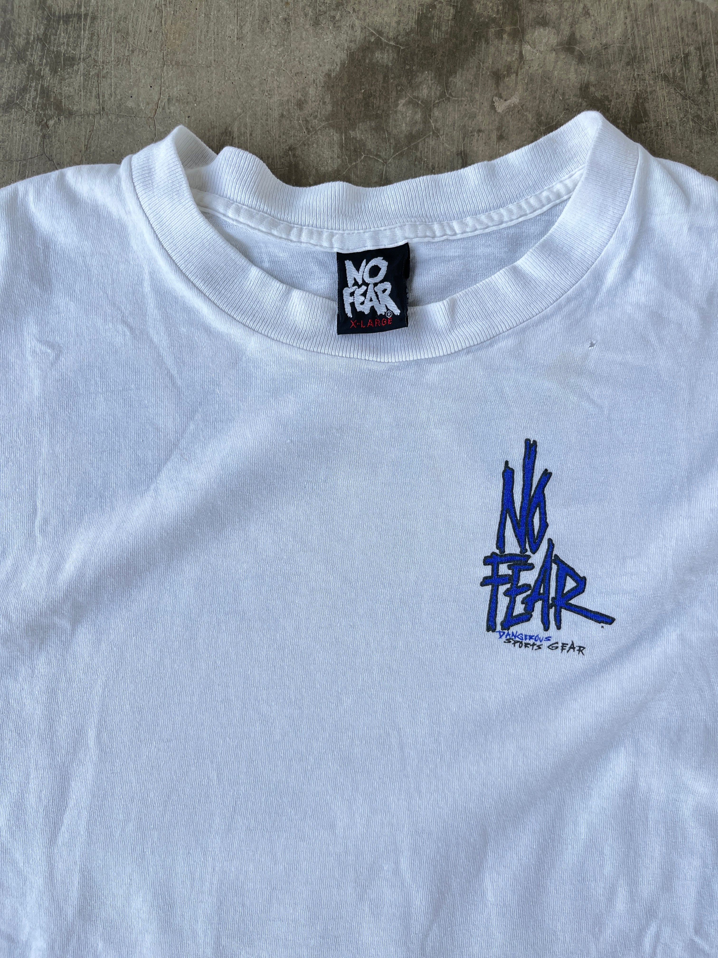 Vintage No Fear Skydiving Team T Shirt (L)