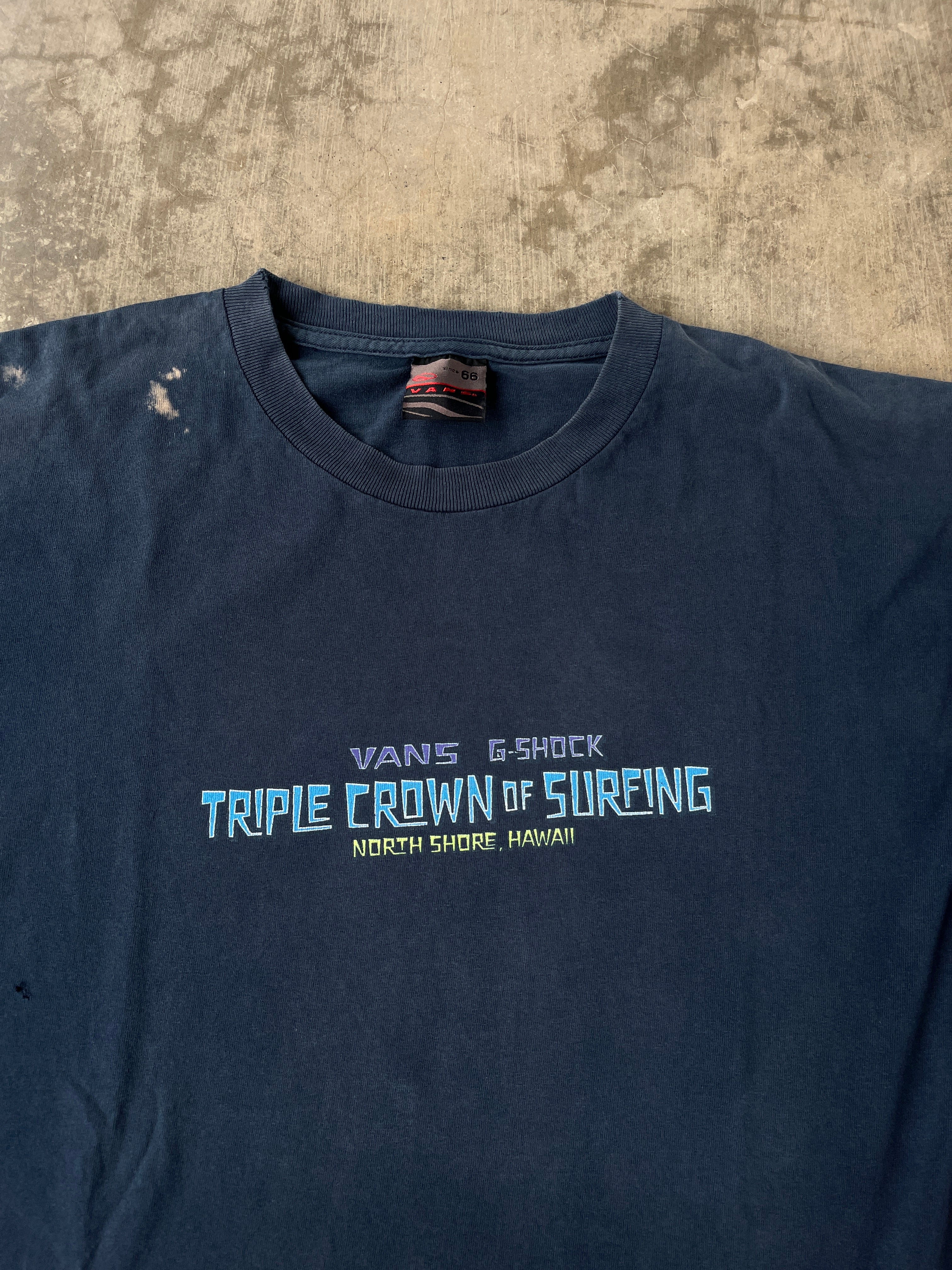 2000 Vintage Vans Triple Crown of Surfing Longsleeves (XL)