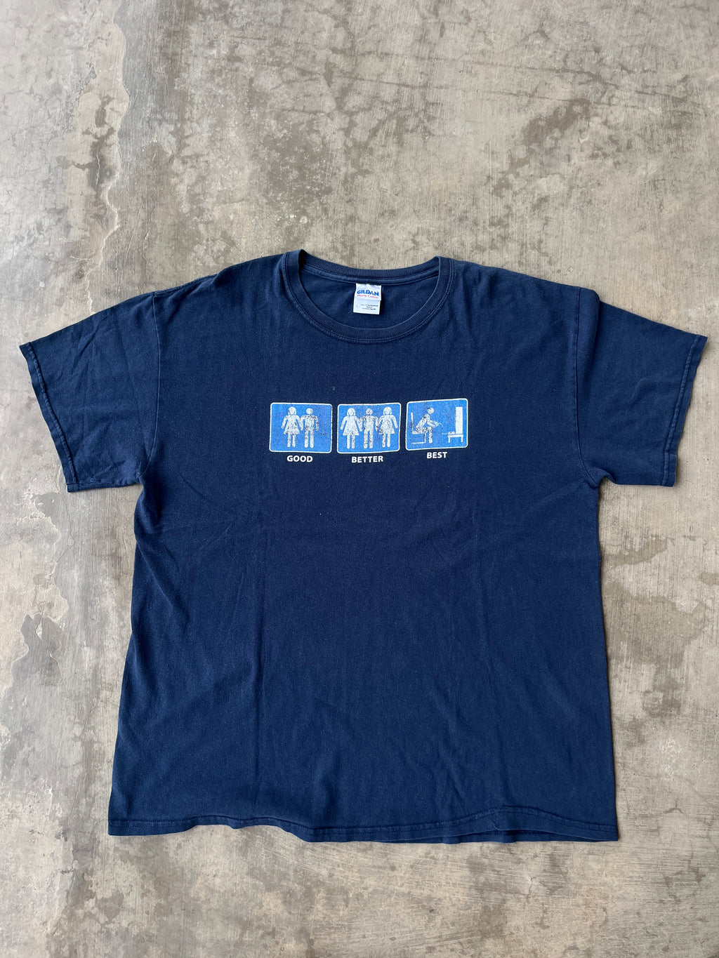 Vintage Good Better Best Humor Shirt