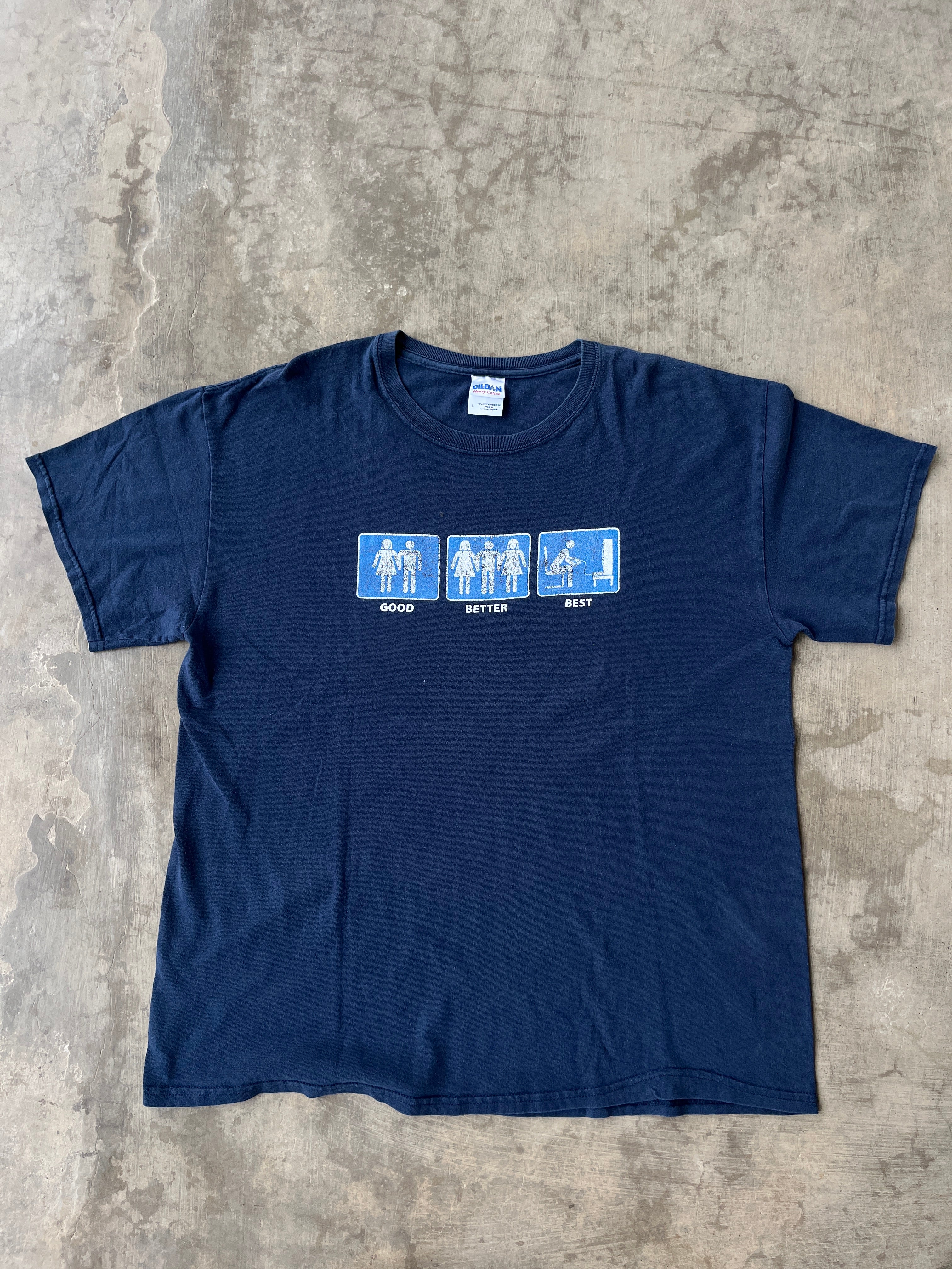 Vintage Good Better Best Humor Shirt