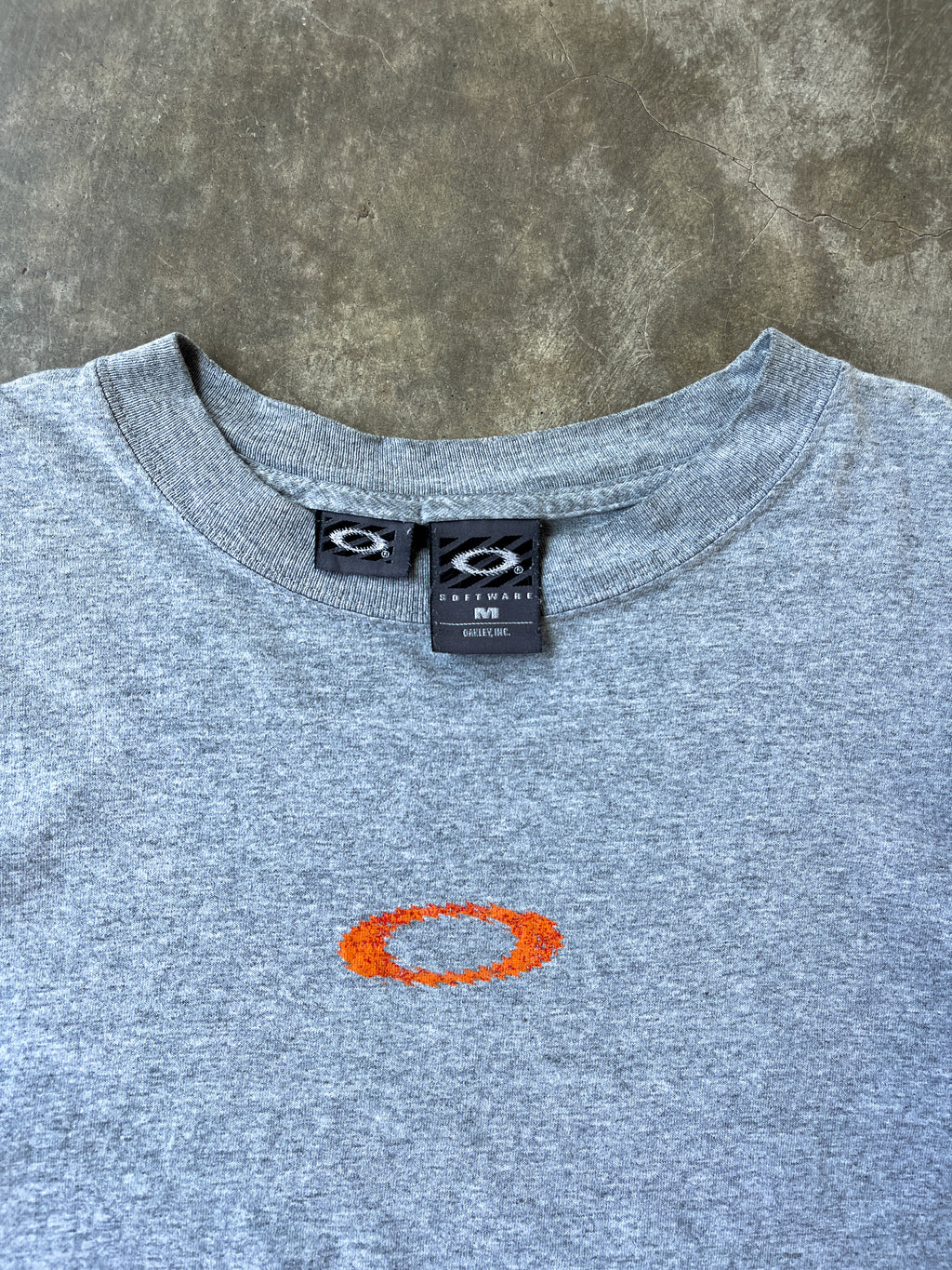 Vintage Oakley Static Flame Ellipse T-Shirt (L)