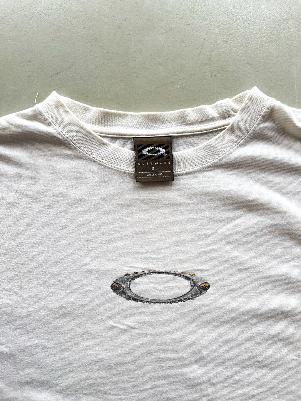 Vintage Oakley Cyber Squid T-Shirt (L)