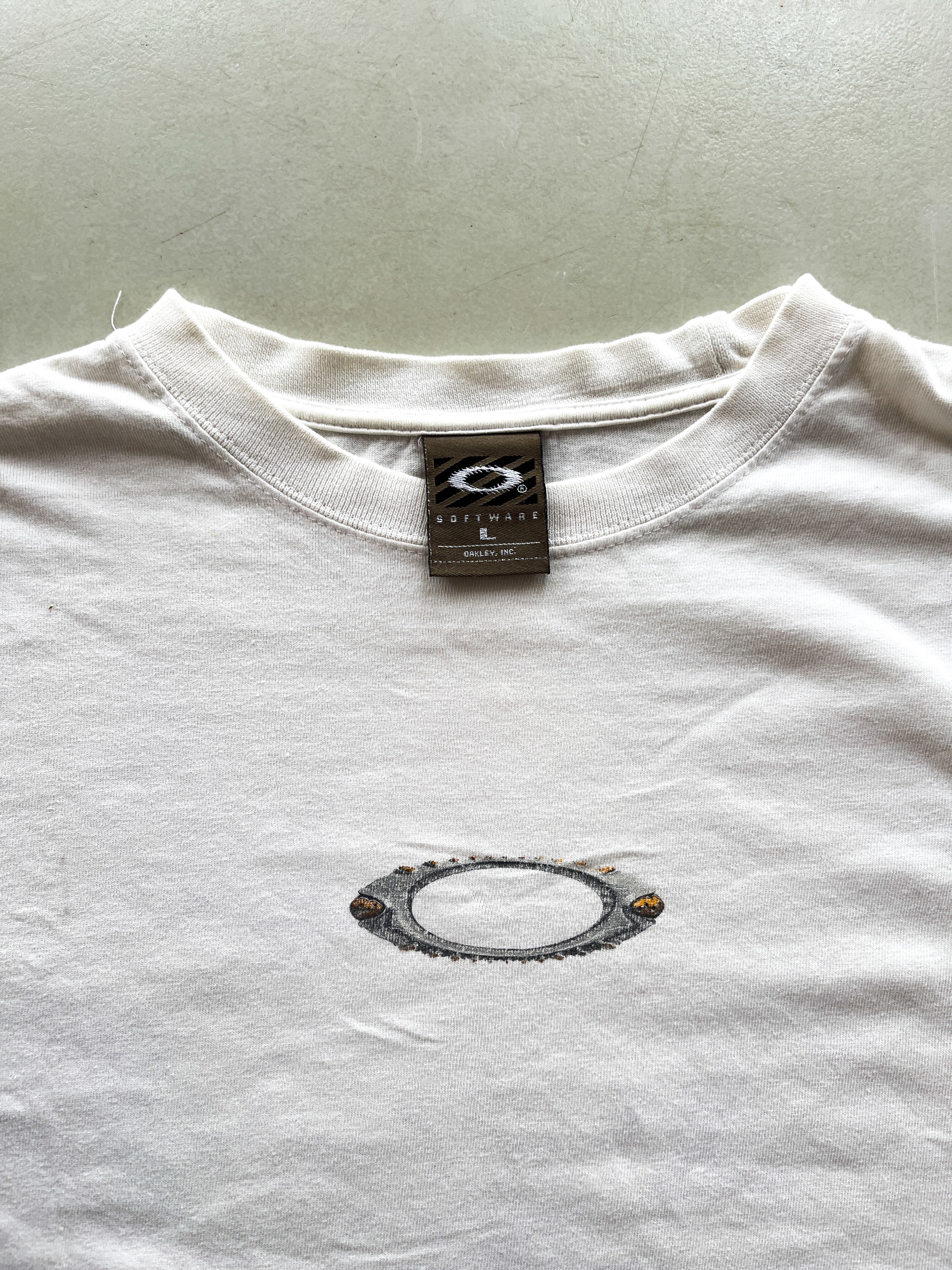 Vintage Oakley Cyber Squid T-Shirt (L)