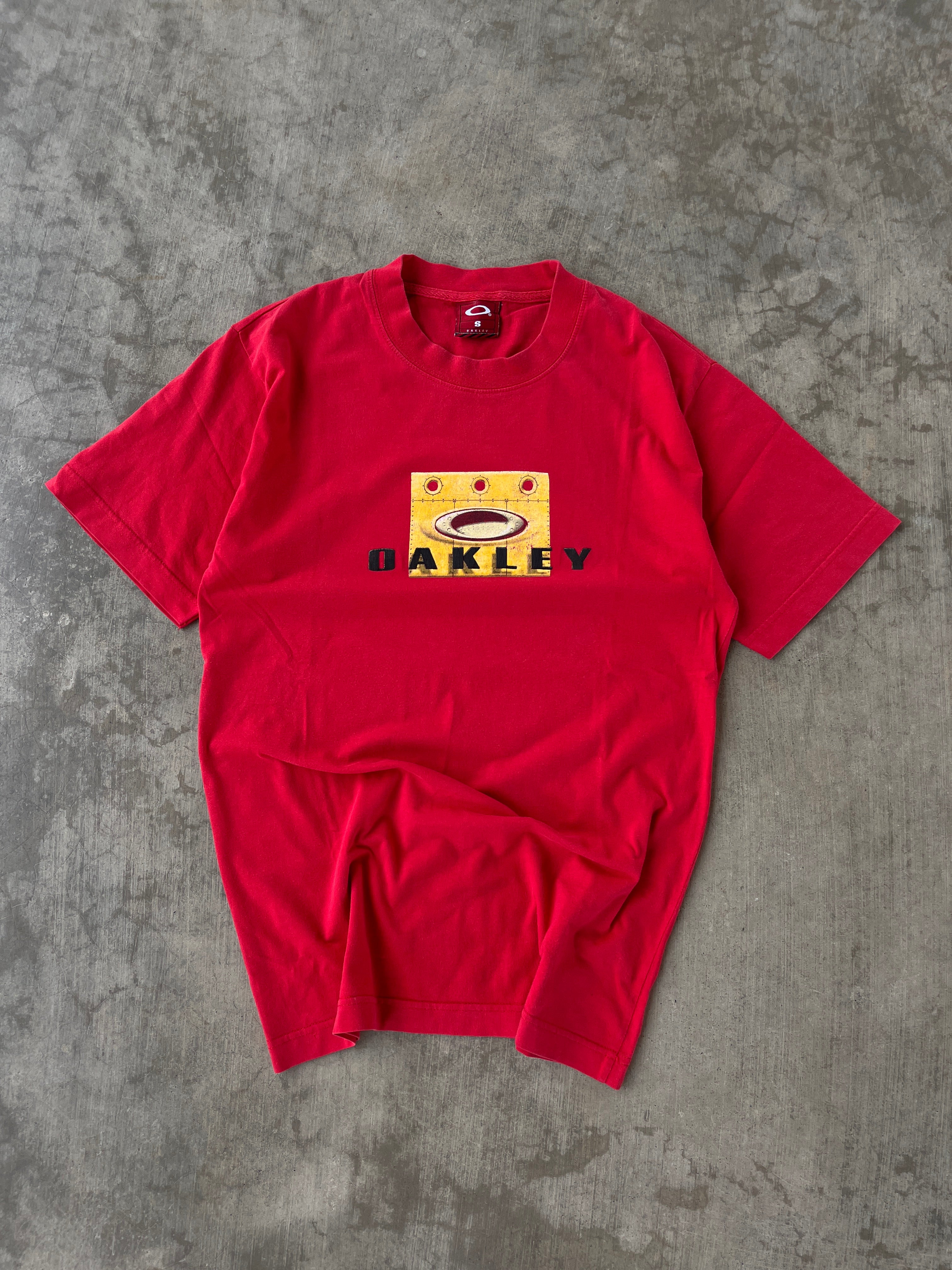 Vintage Oakley Industrial Logo T Shirt (S)
