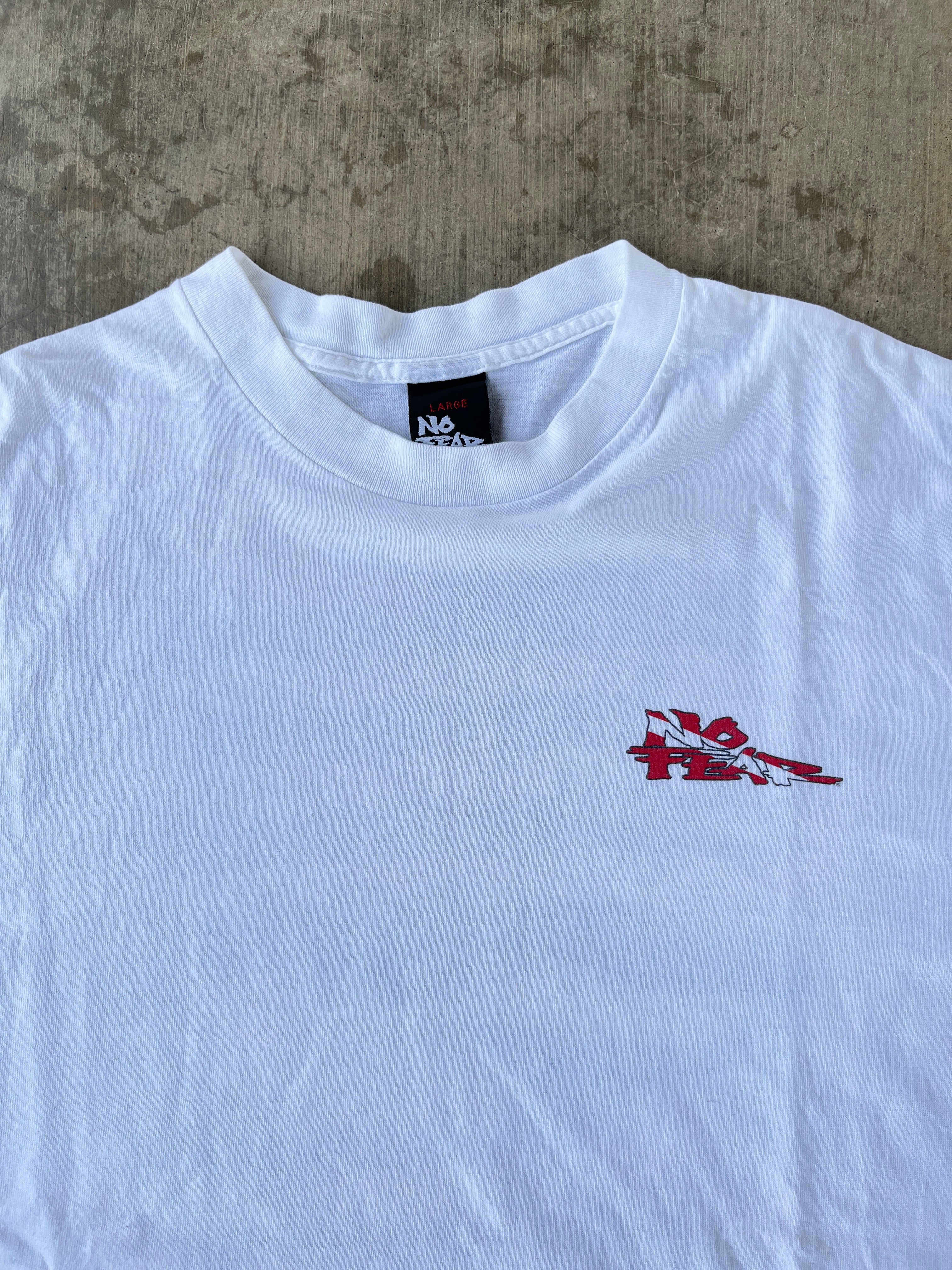 Vintage No Fear Shark T Shirt (L)