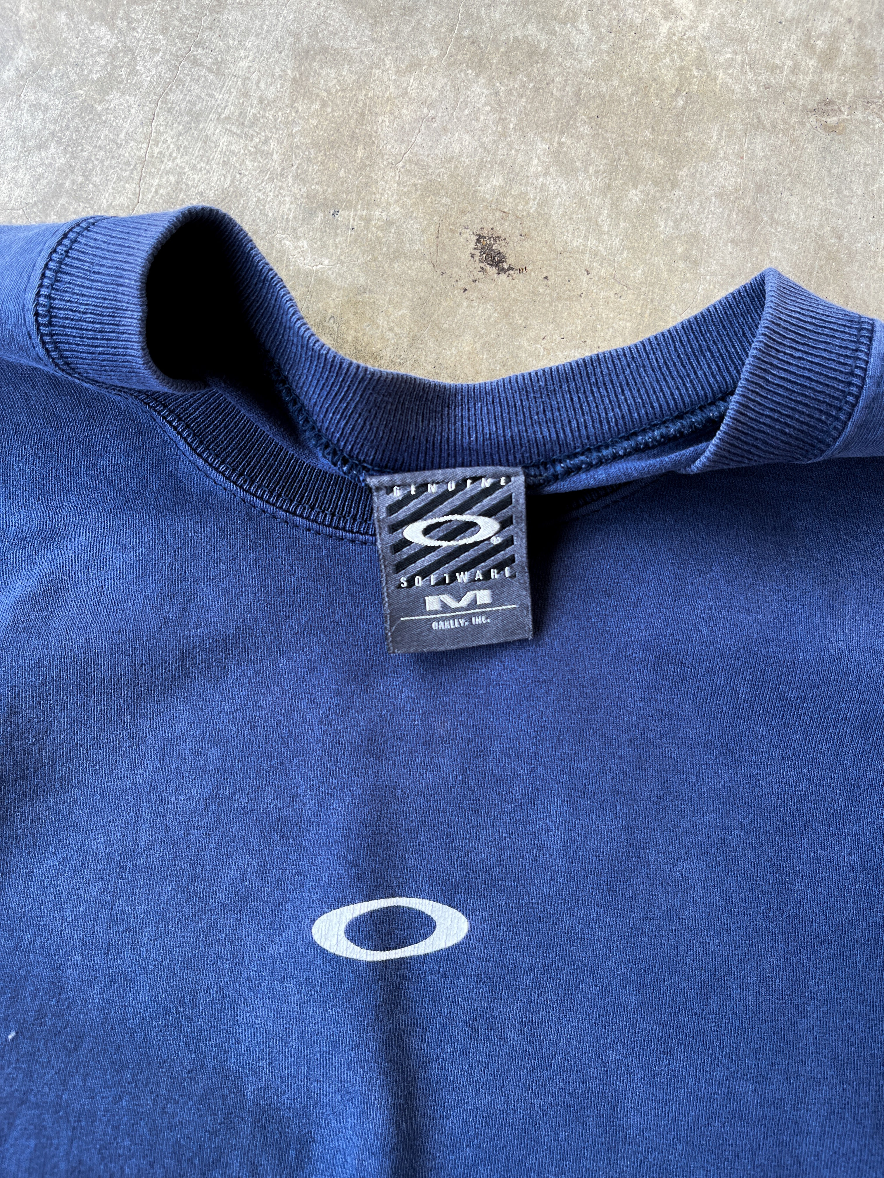 Vintage Oakley Software Mid Ellipse T-Shirt (L)