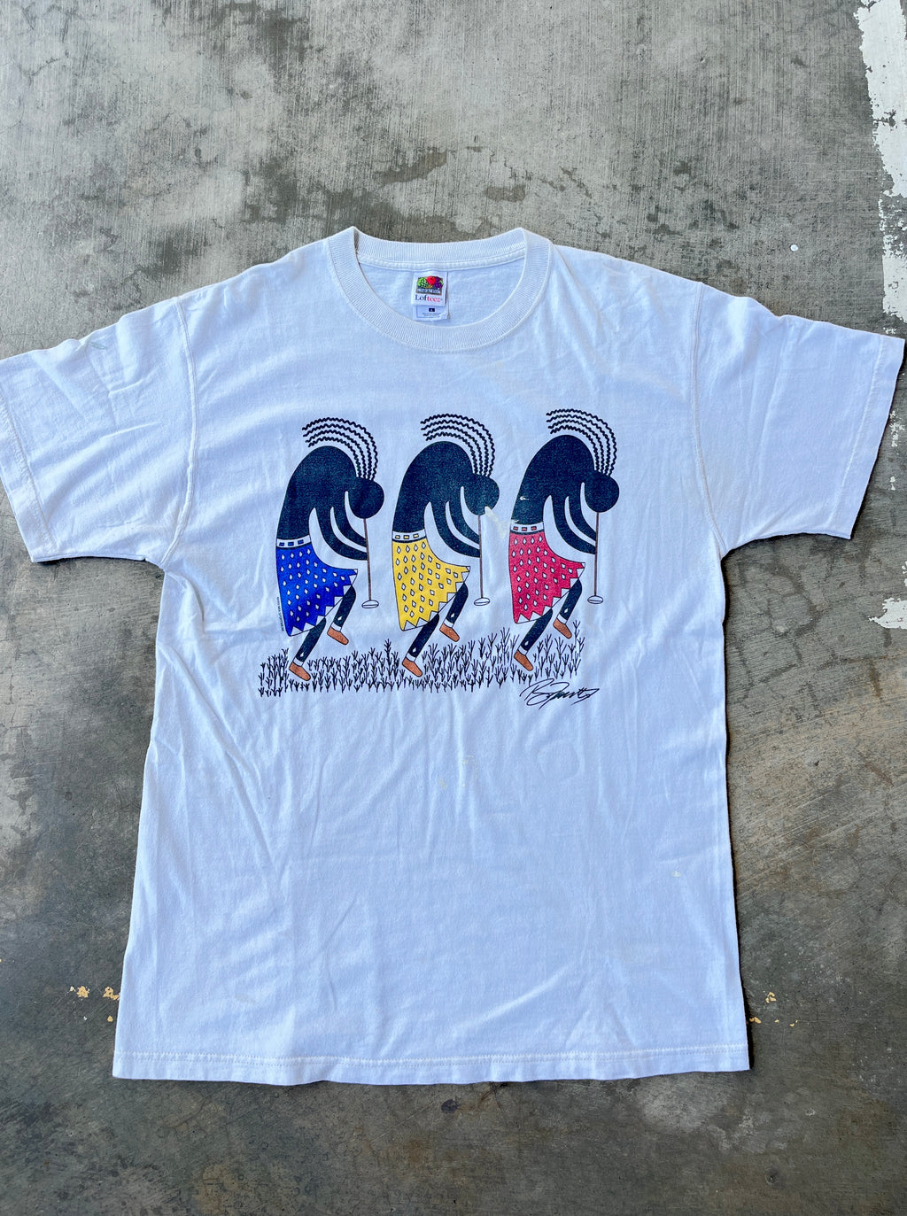 Vintage Tribal Art Tee (L)