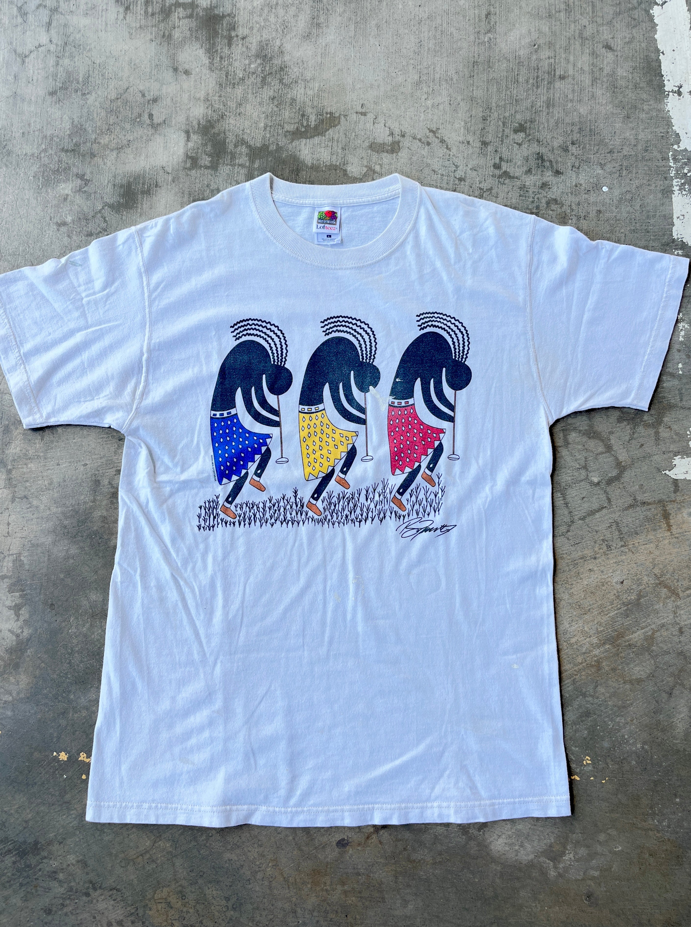 Vintage Tribal Art Tee (L)