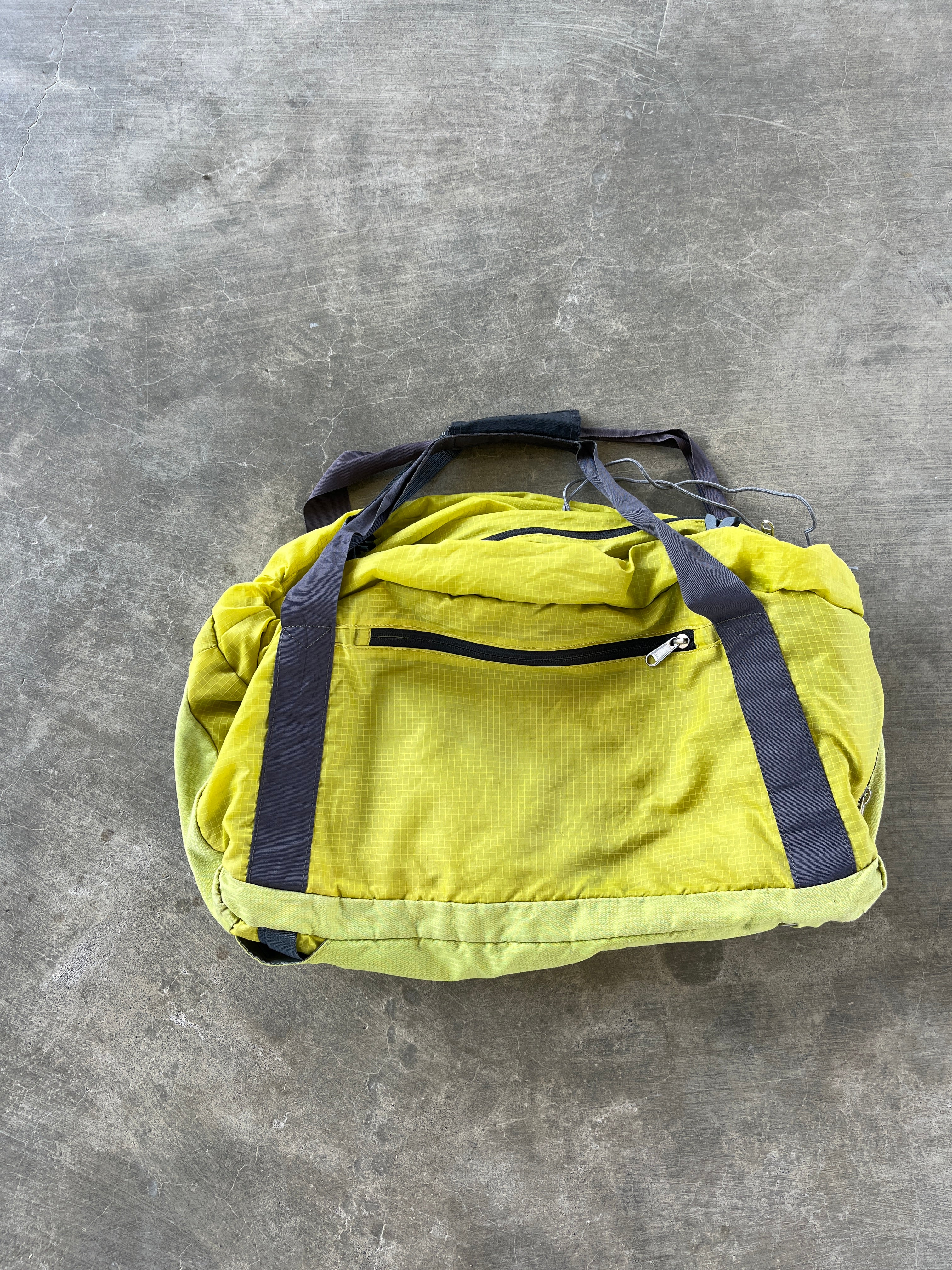 Vintage 90s Mont Bell 2 - Way Duffle Bag