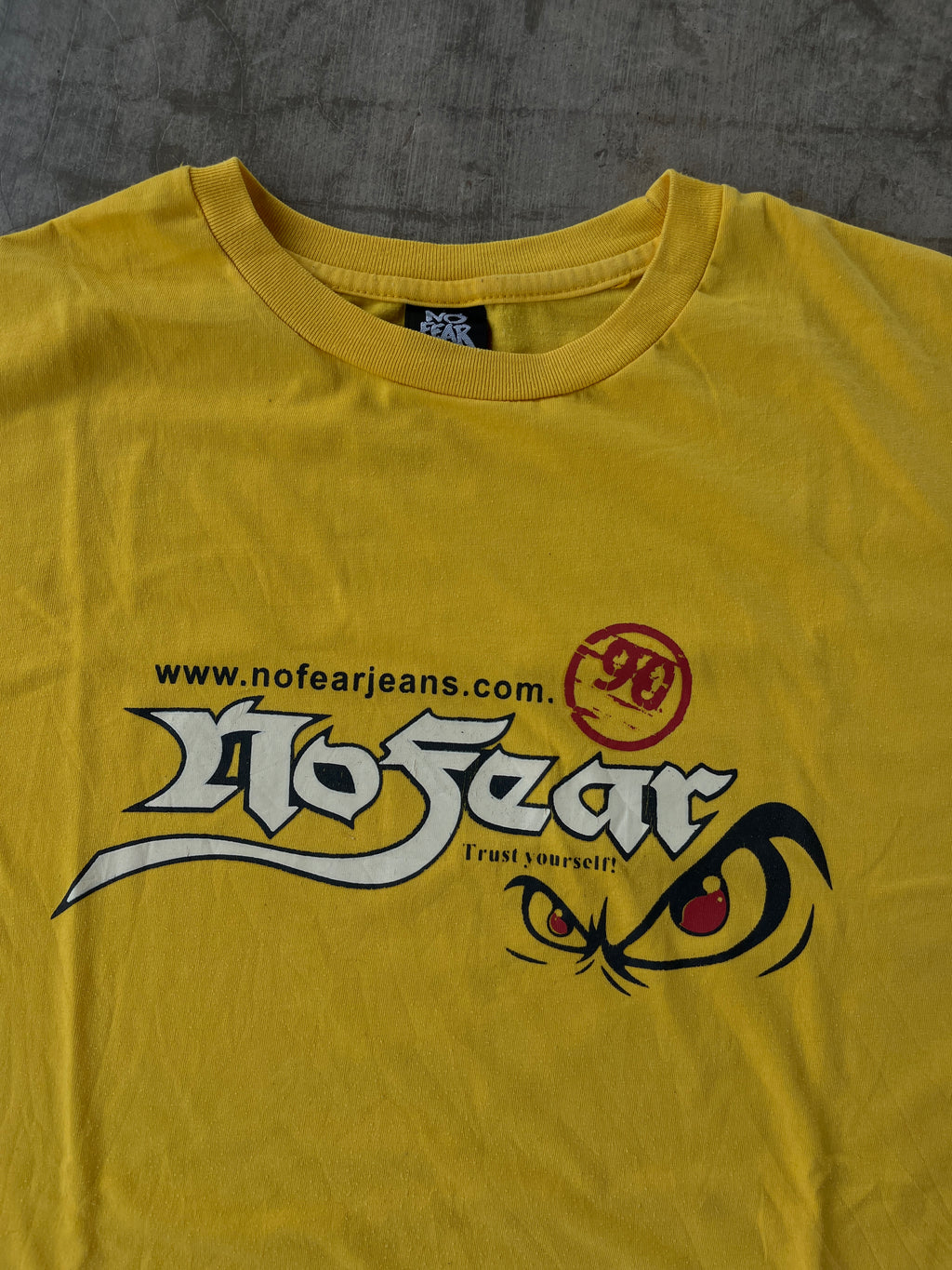 Vintage No Fear Long T Shirt (L)