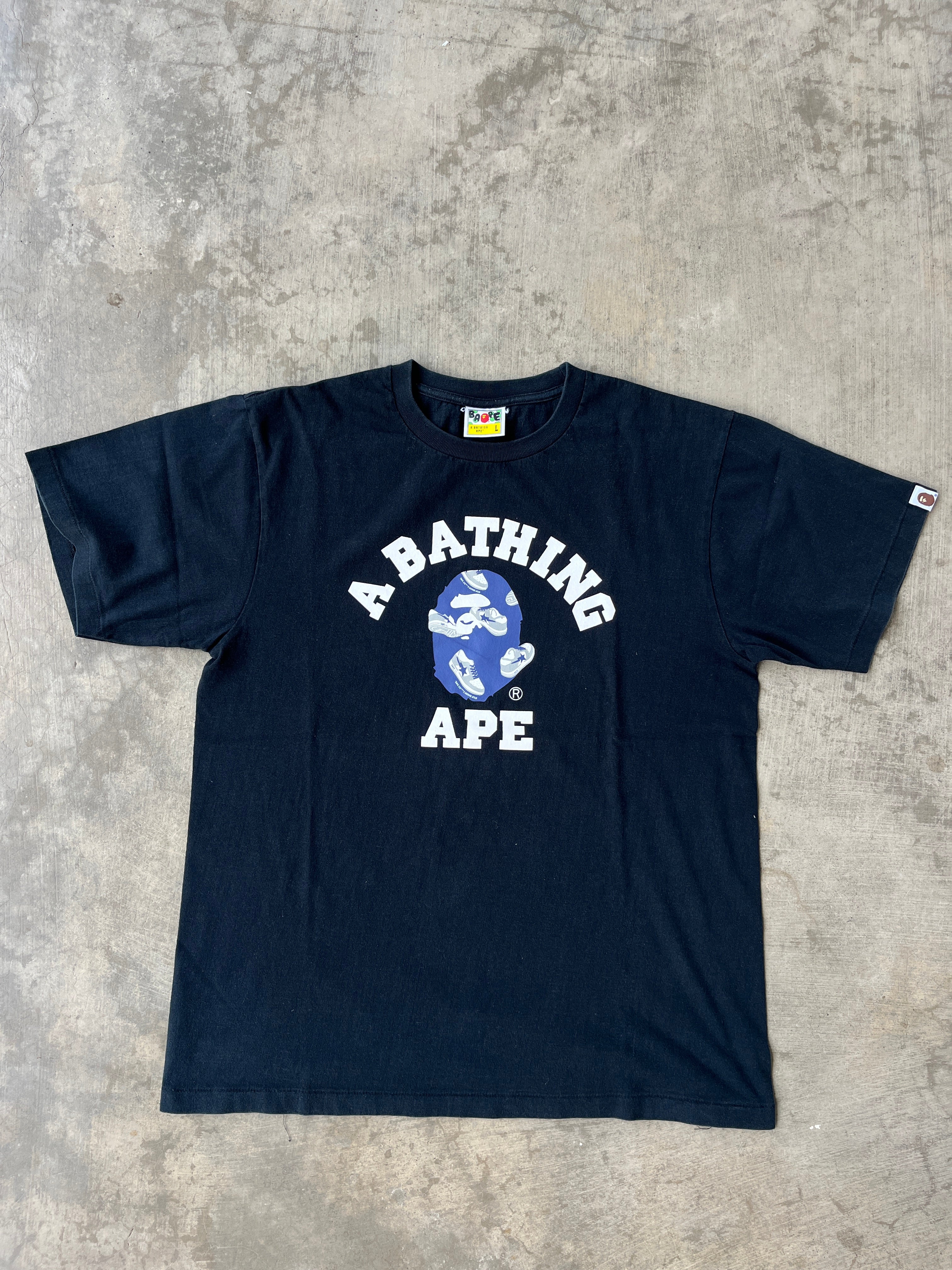 A Bathing Ape Elementary Tee (L)