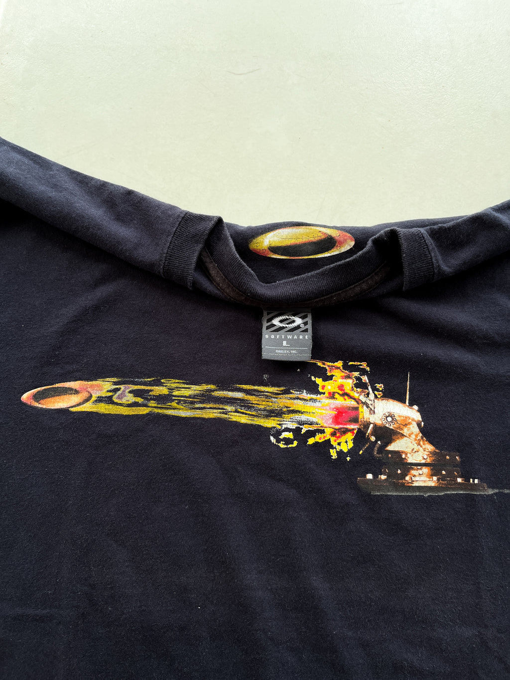 Vintage Oakley Oil Refinery T-Shirt (L)