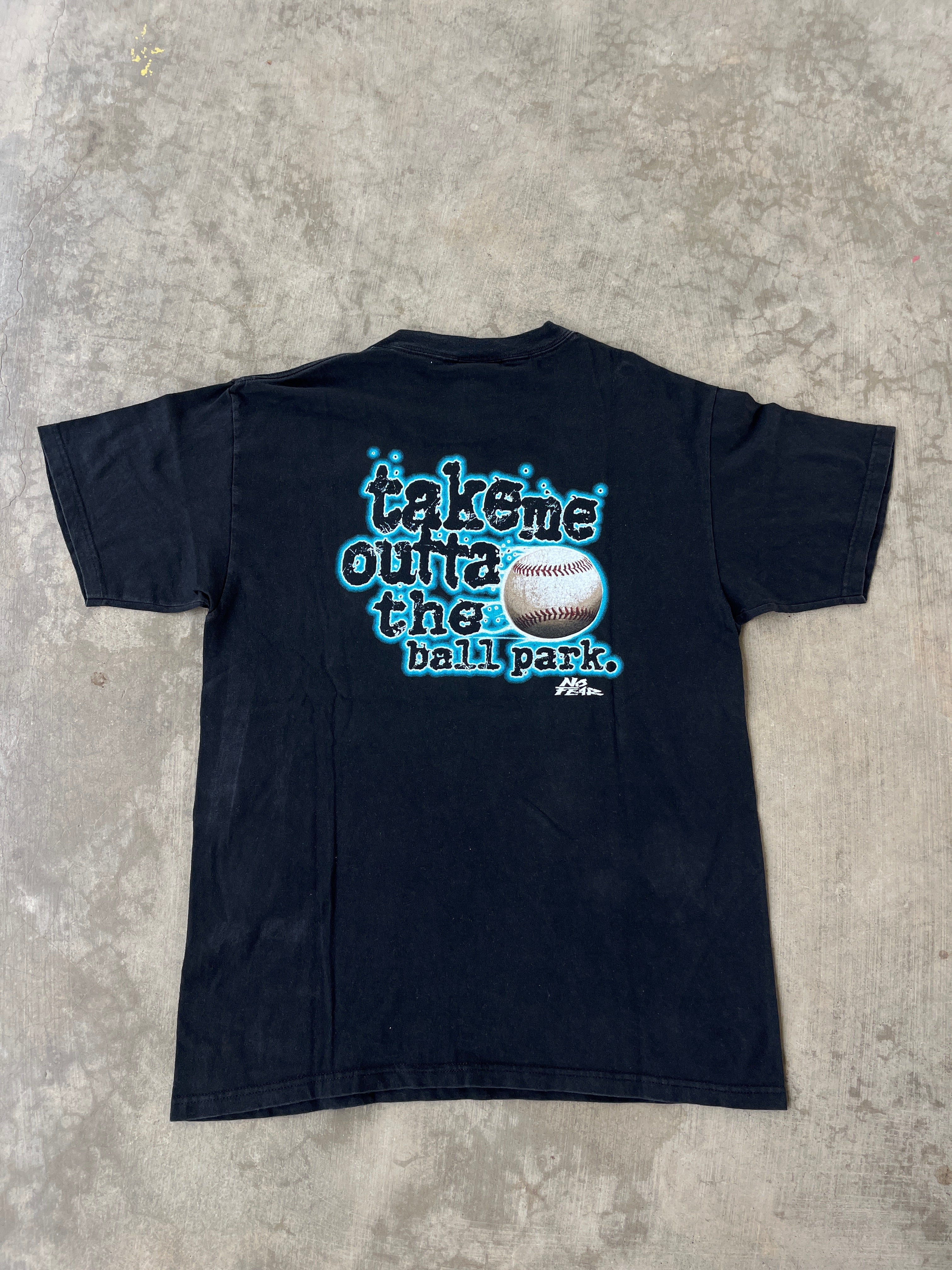 Vintage No Fear Ballpark T Shirt (L)