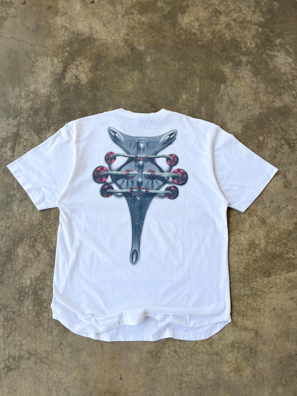 Vintage Oakley Cyber Spine T-Shirt (M)