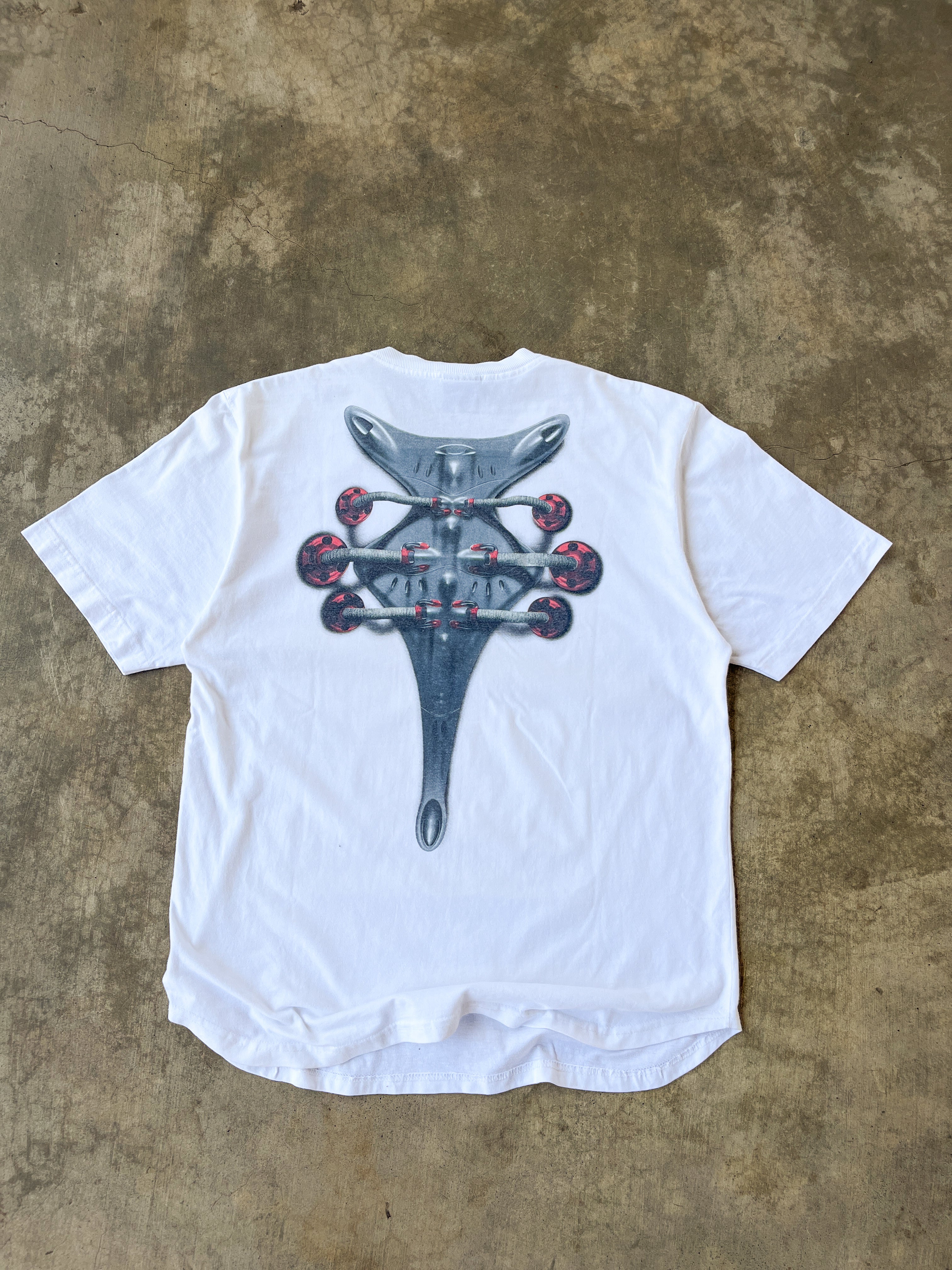 Vintage Oakley Cyber Spine T-Shirt (M)
