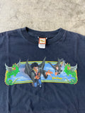 Vintage Harry Potter Box Logo T Shirt (M)