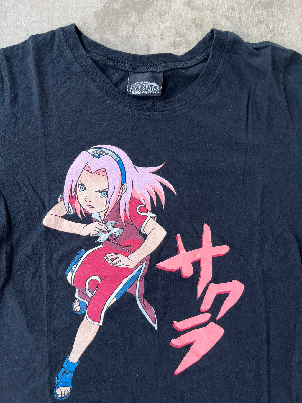 Vintage Haruno Sakura Baby Tee (S)
