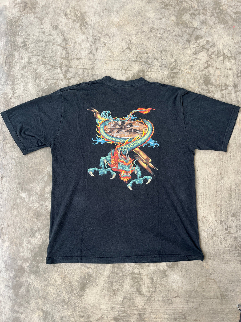 Vintage No Fear Dragon T Shirt (L)