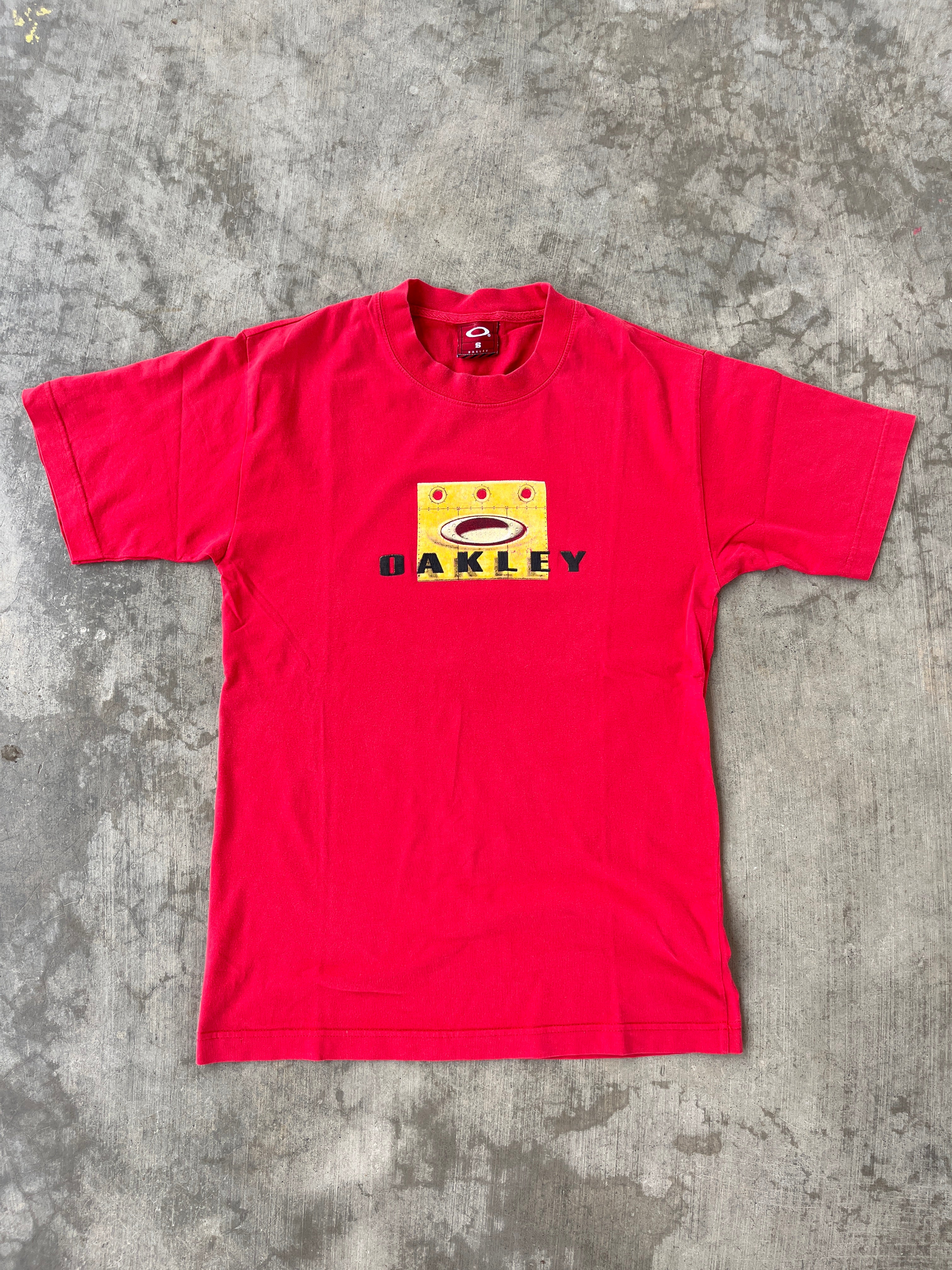 Vintage Oakley Industrial Logo T Shirt (S)
