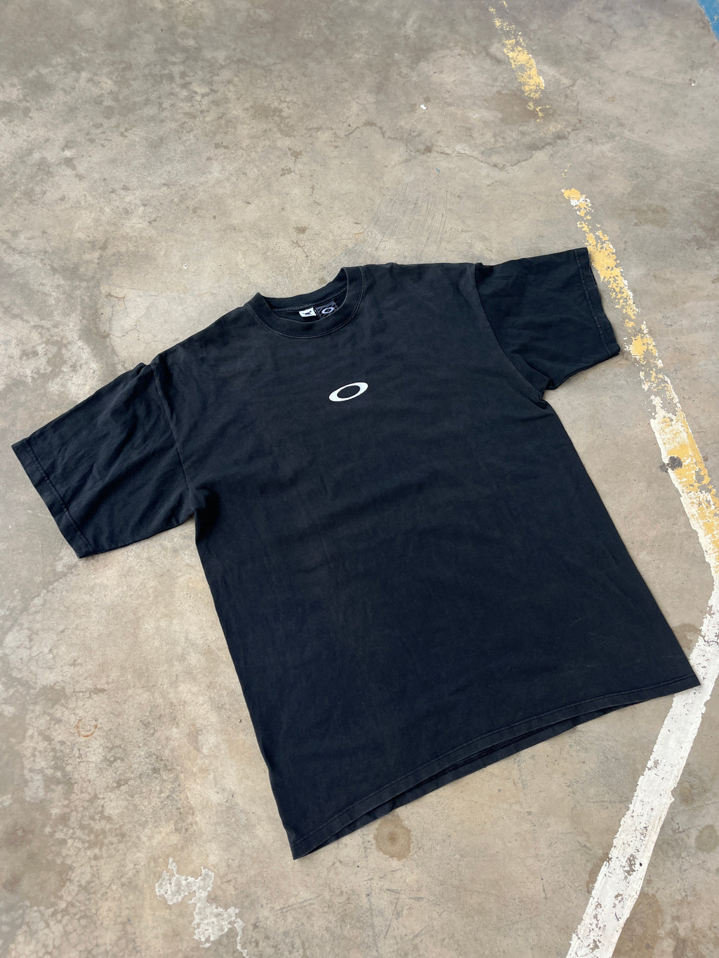 Vintage 90s Oakley Software Mid Ellipse Double Tag