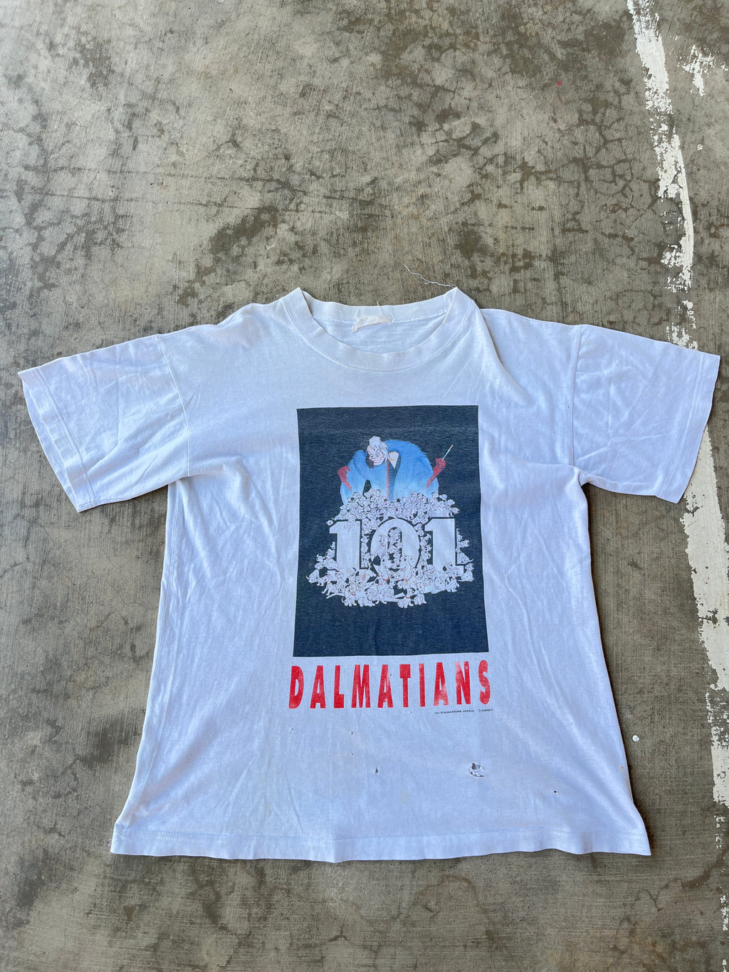 Vintage 101 Dalmatians T-Shirt (L)