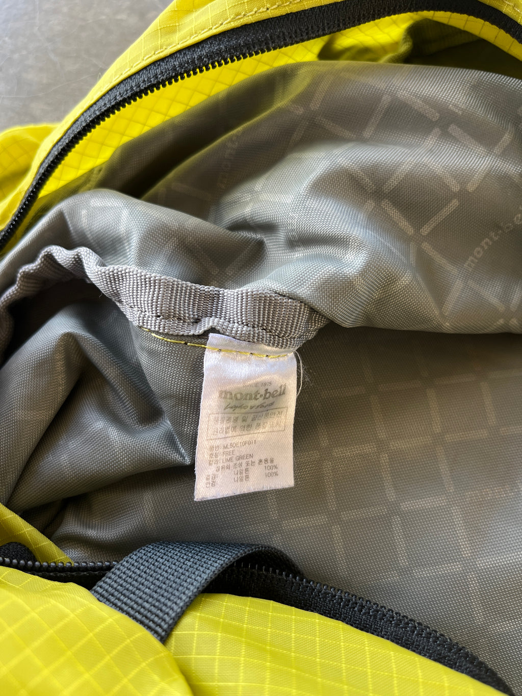 Vintage 90s Mont Bell 2 - Way Duffle Bag