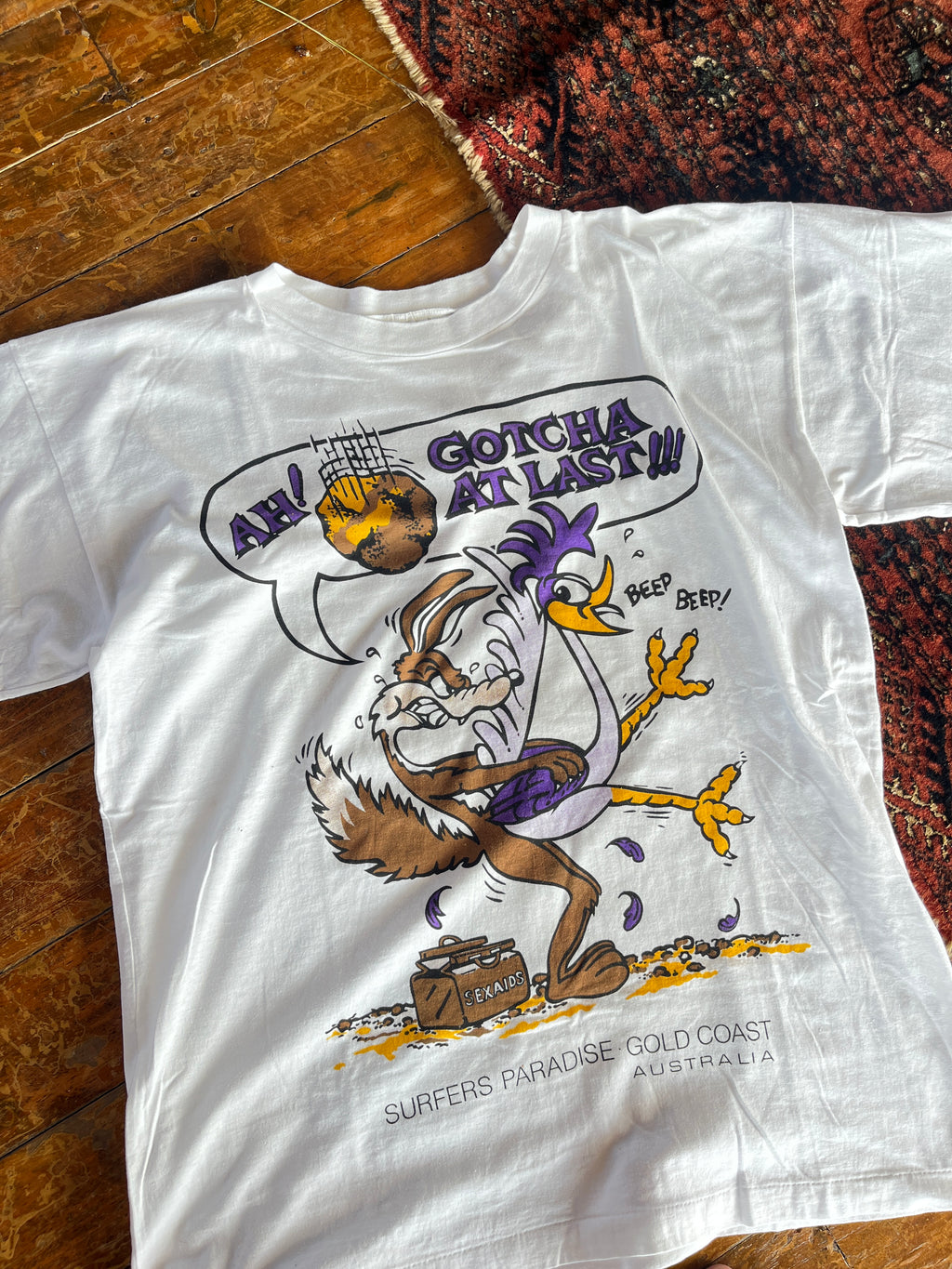 Vintage Wile E. Coyote & Road Runner Parody (M)