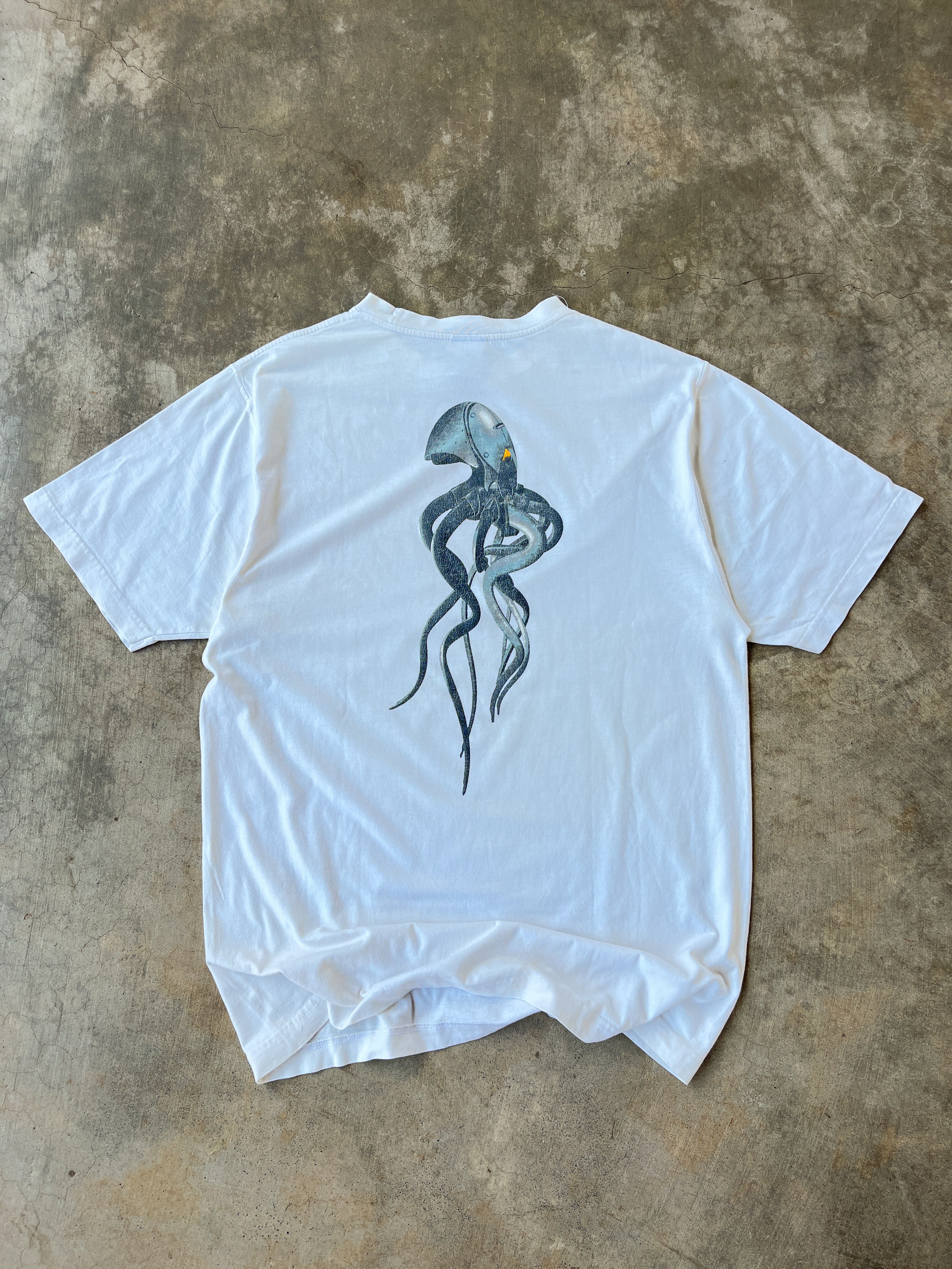 Vintage Oakley Cyber Squid T-Shirt (L)
