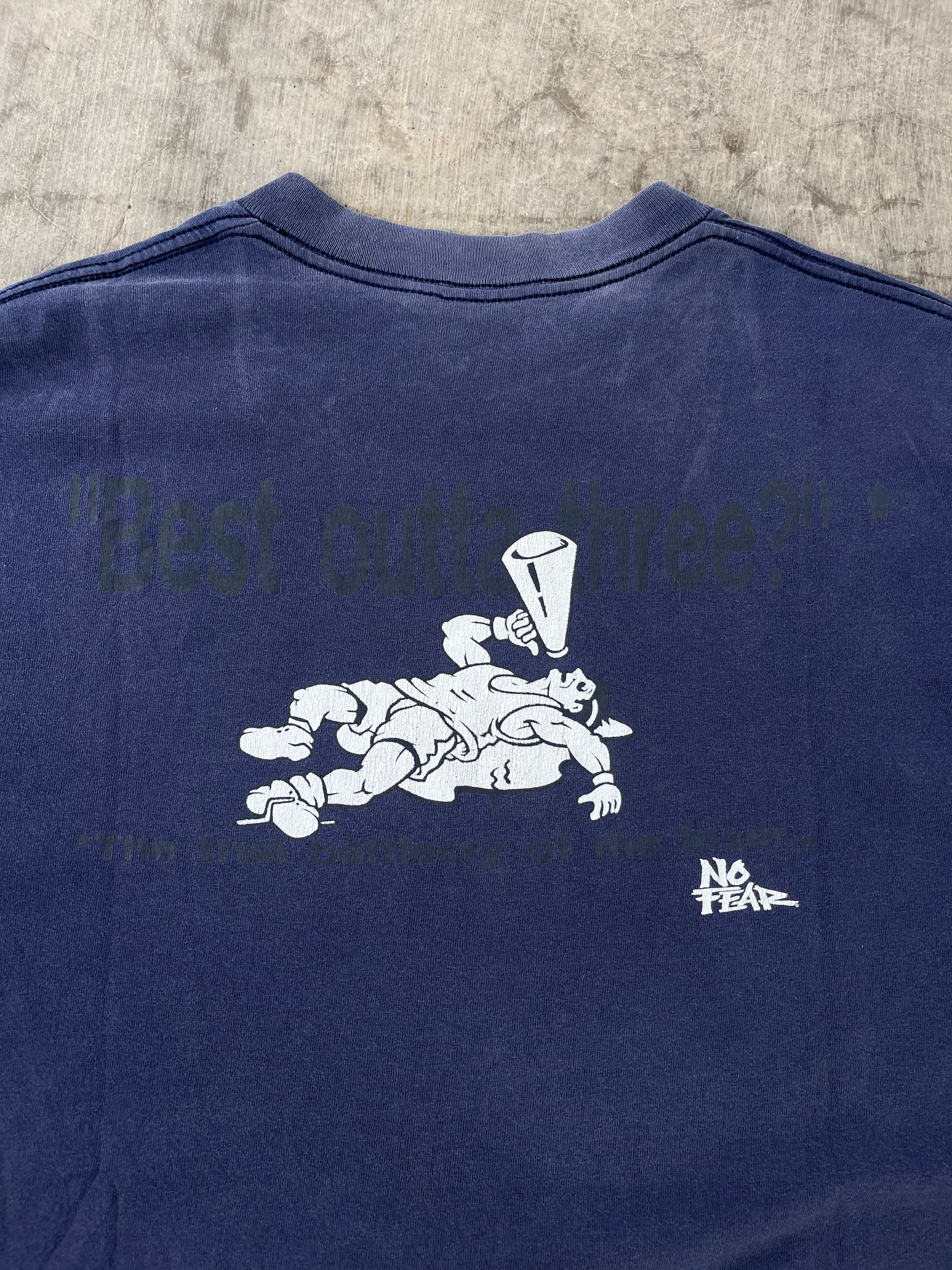 Vintage No Fear "Best outta 3" T Shirt