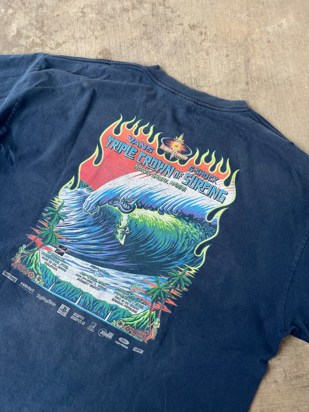 2000 Vintage Vans Triple Crown of Surfing Longsleeves (XL)