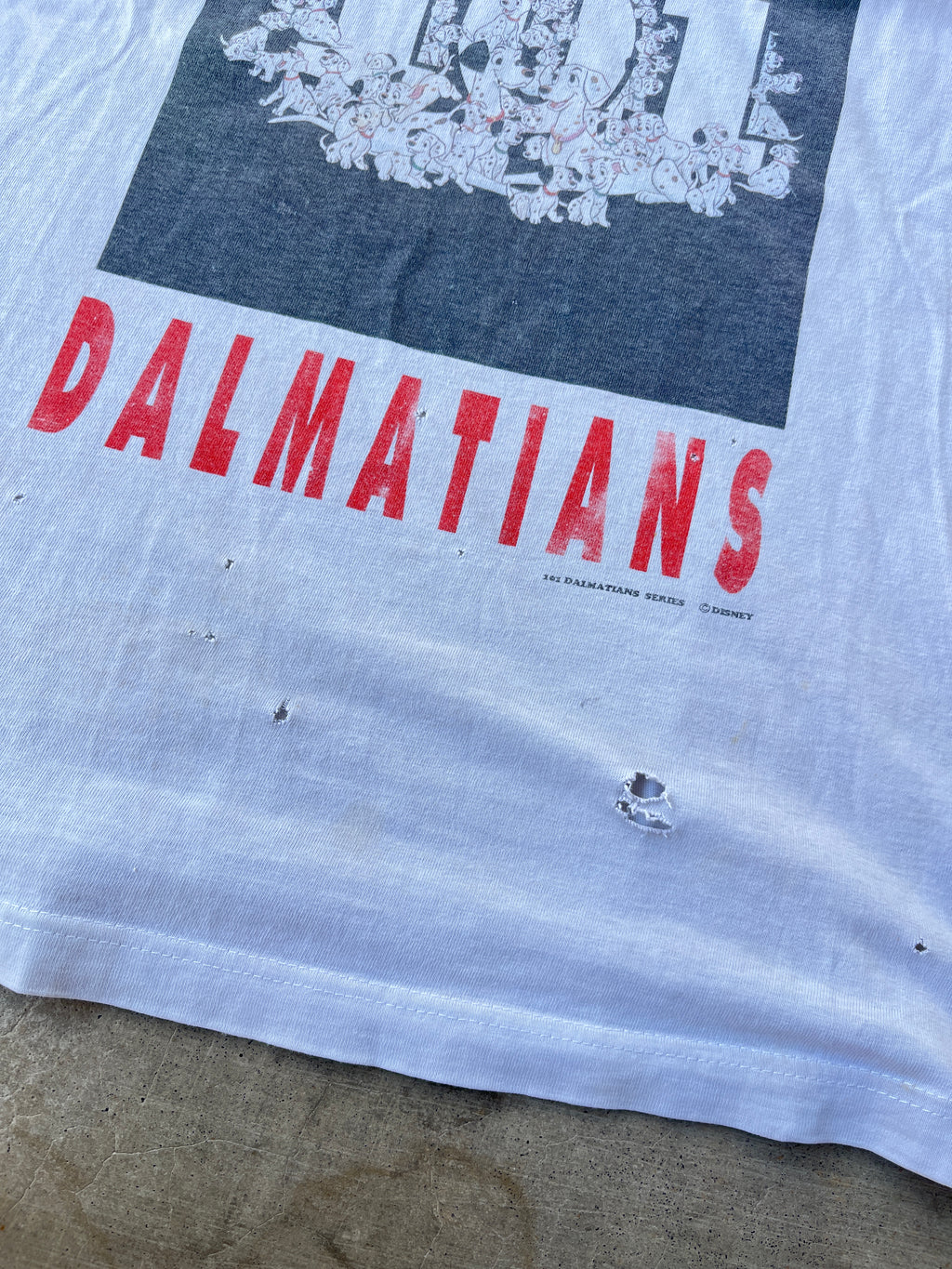 Vintage 101 Dalmatians T-Shirt (L)