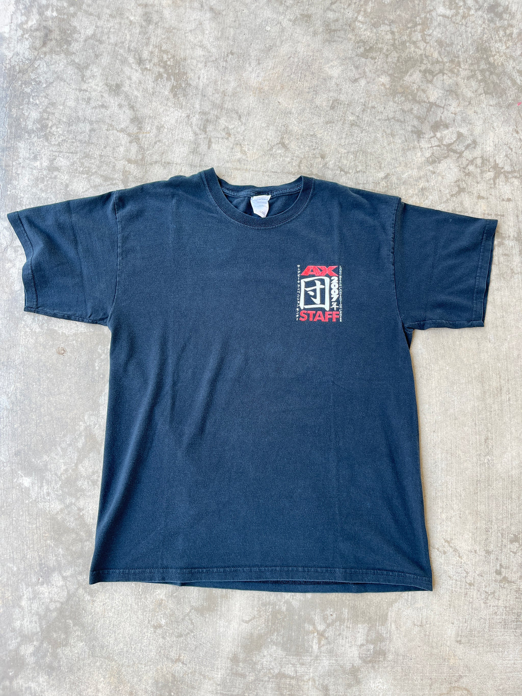 2007 One Piece Skypiea Anime Expo Staff T Shirt (L)
