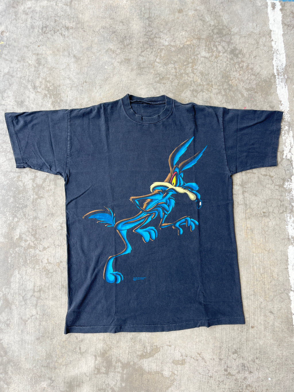 1994 Wile E. Coyote Black out T Shirt
