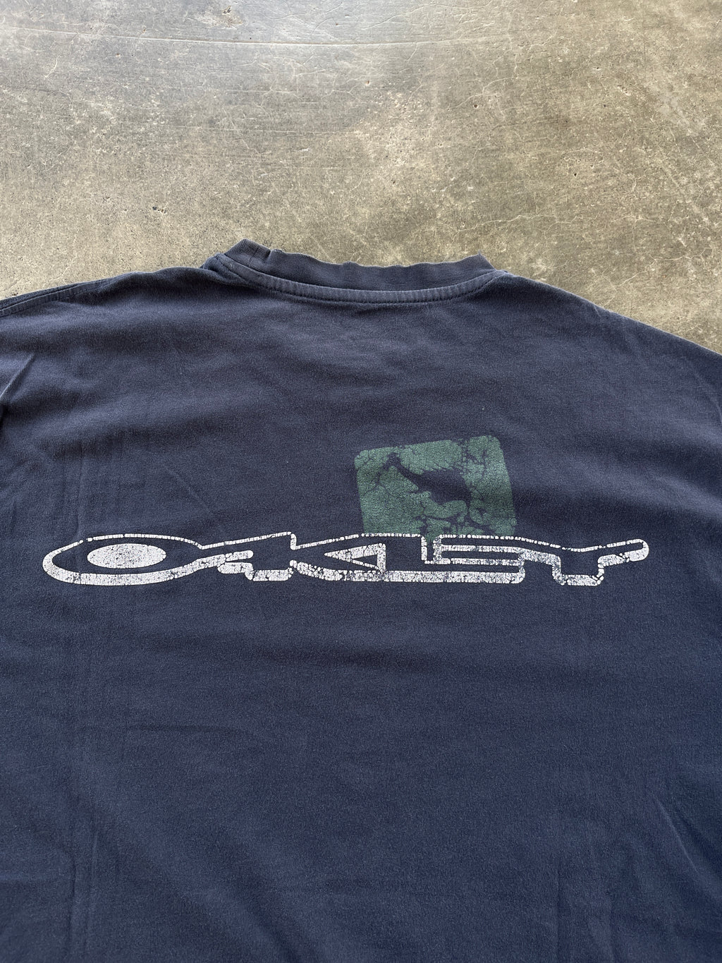 Faded and Distressed 00s Oakley Skull