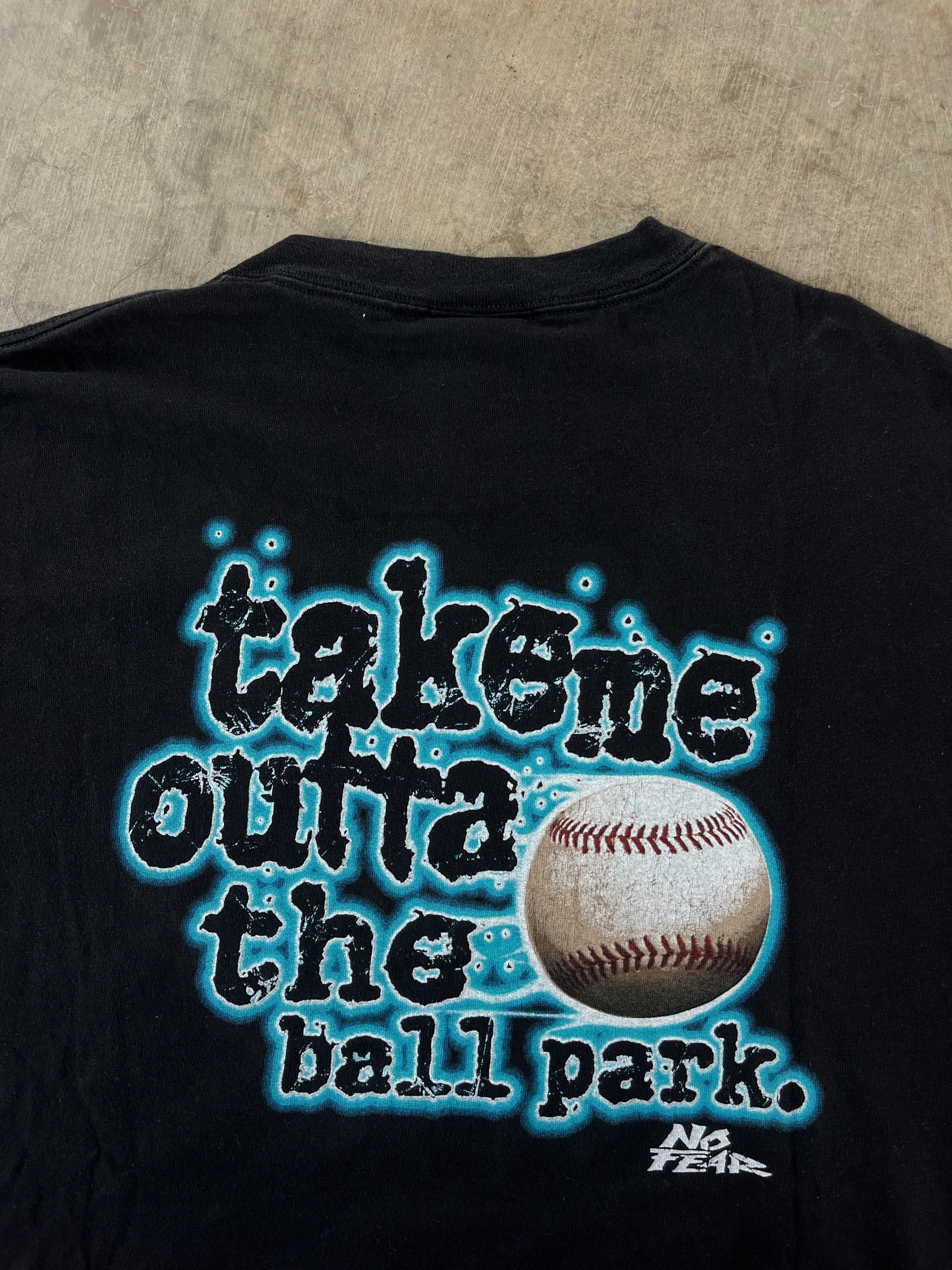 Vintage No Fear Ballpark T Shirt (L)