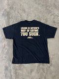 Vintage No Fear You Suck T Shirt (L)