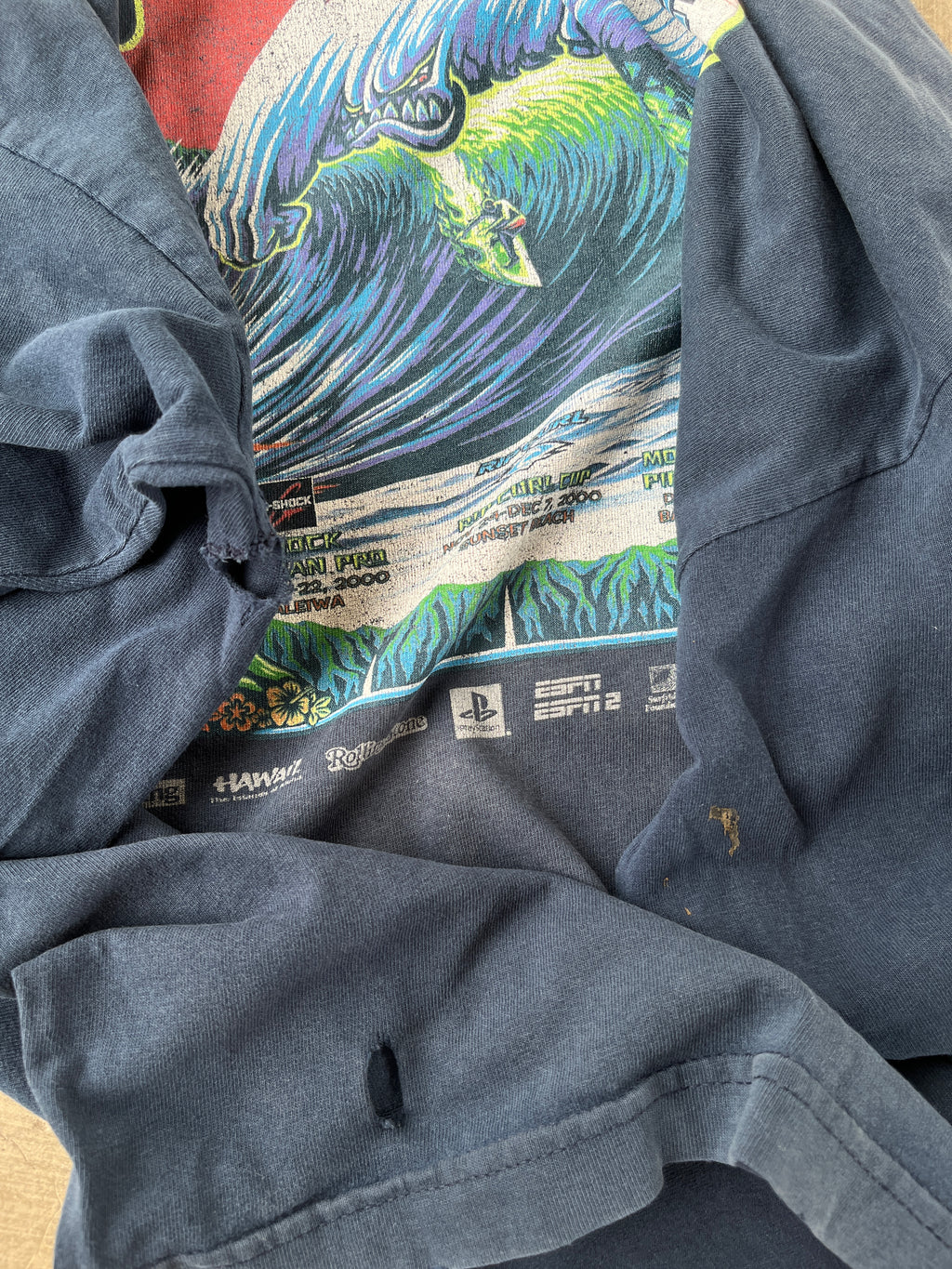 2000 Vintage Vans Triple Crown of Surfing Longsleeves (XL)