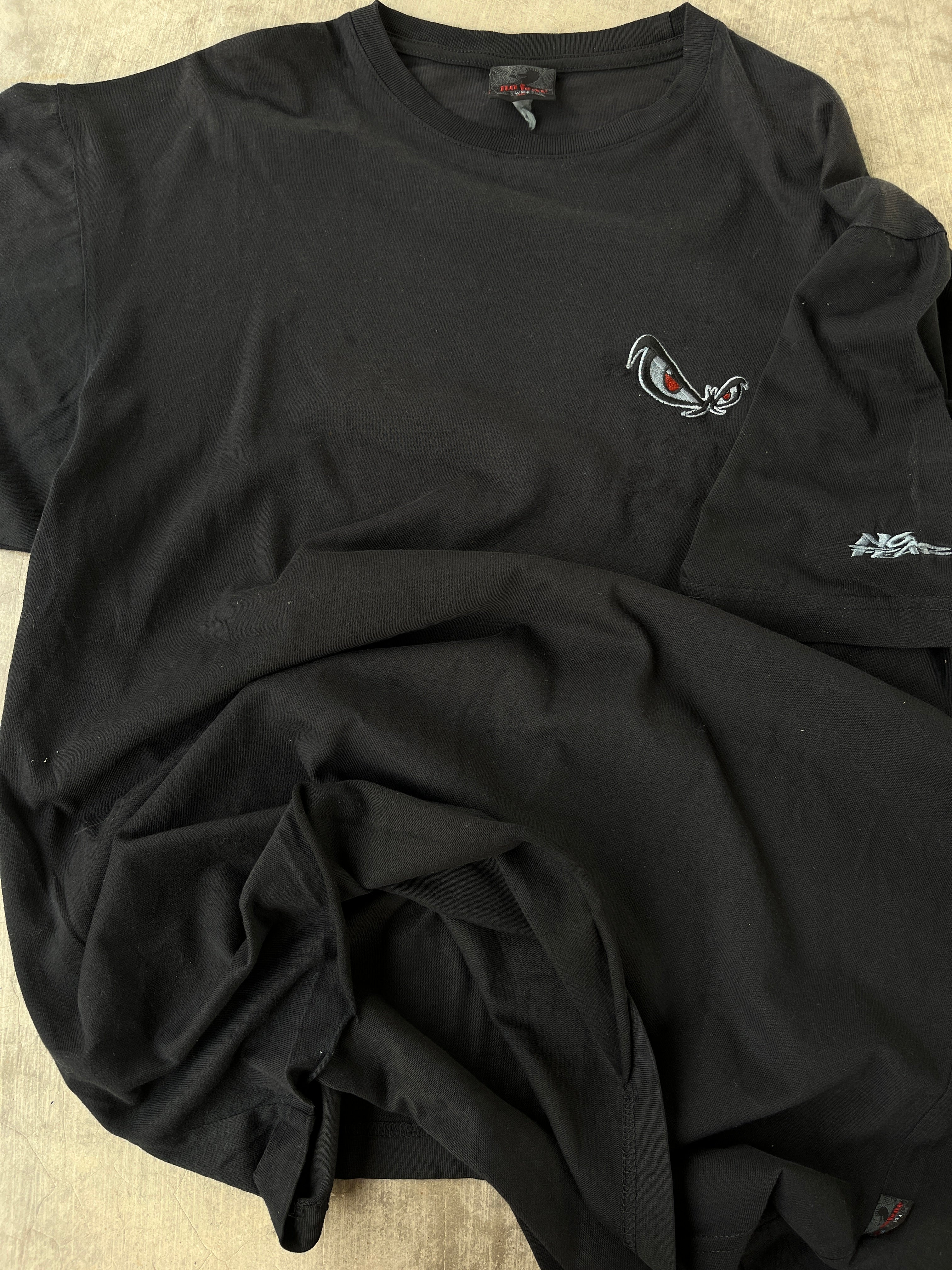 Vintage No Fear Embroidered Eyes T Shirt (L)