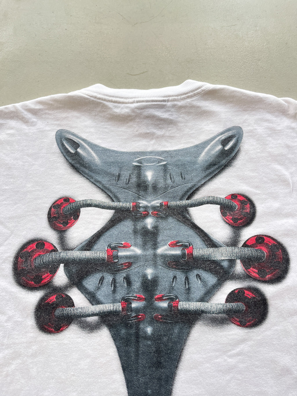 Vintage Oakley Cyber Spine T-Shirt (M)