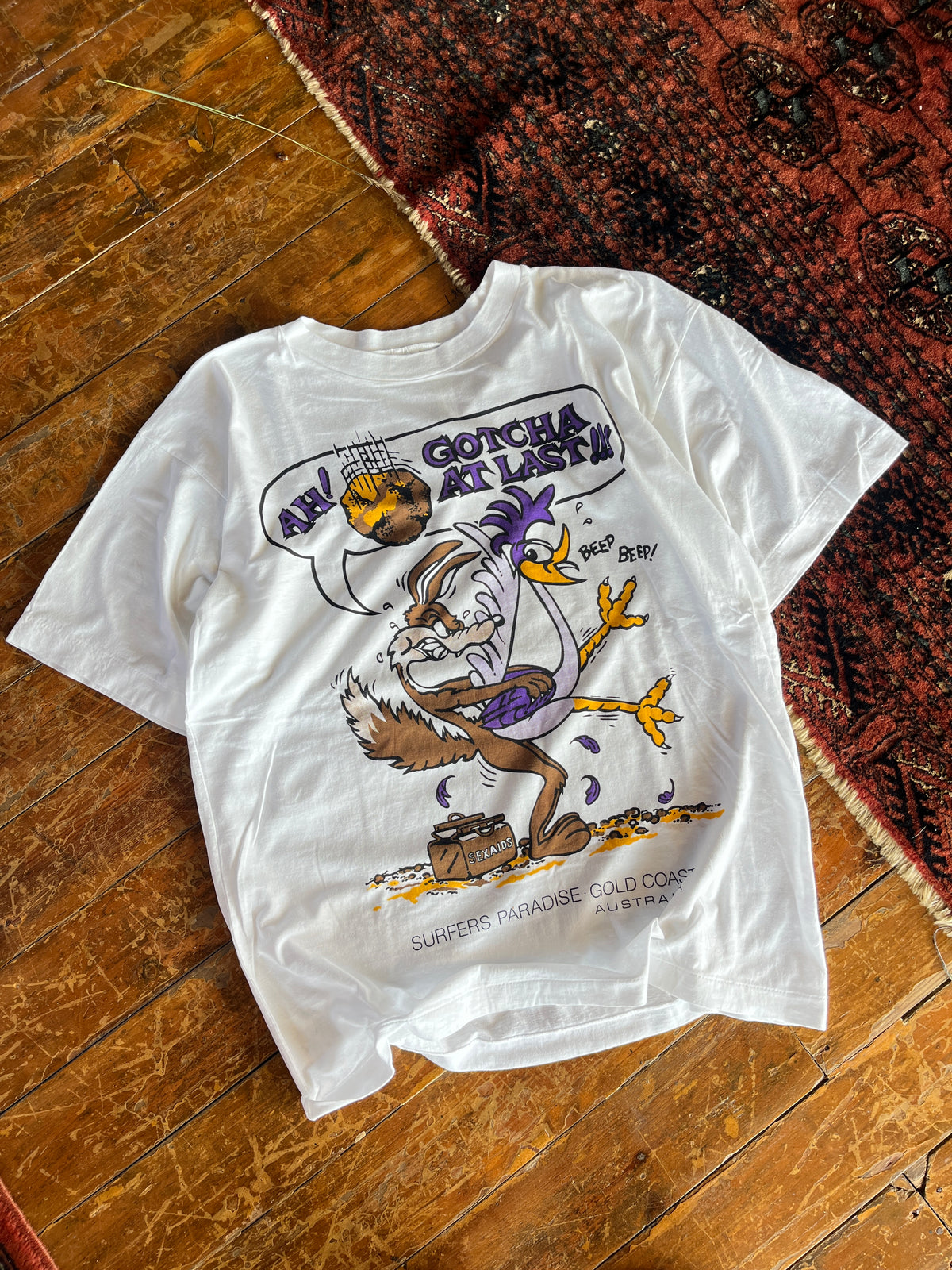 Vintage Wile E. Coyote & Road Runner Parody (M)