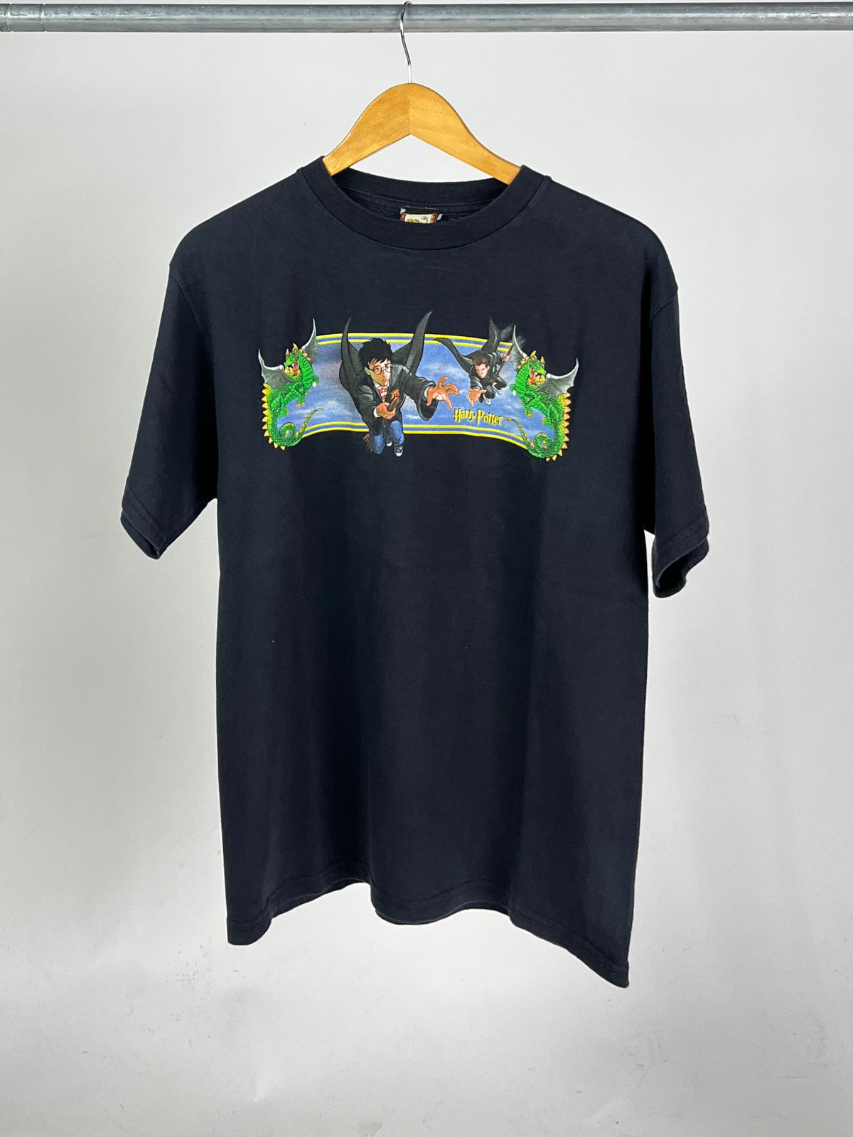 Vintage Harry Potter Box Logo T Shirt (M)